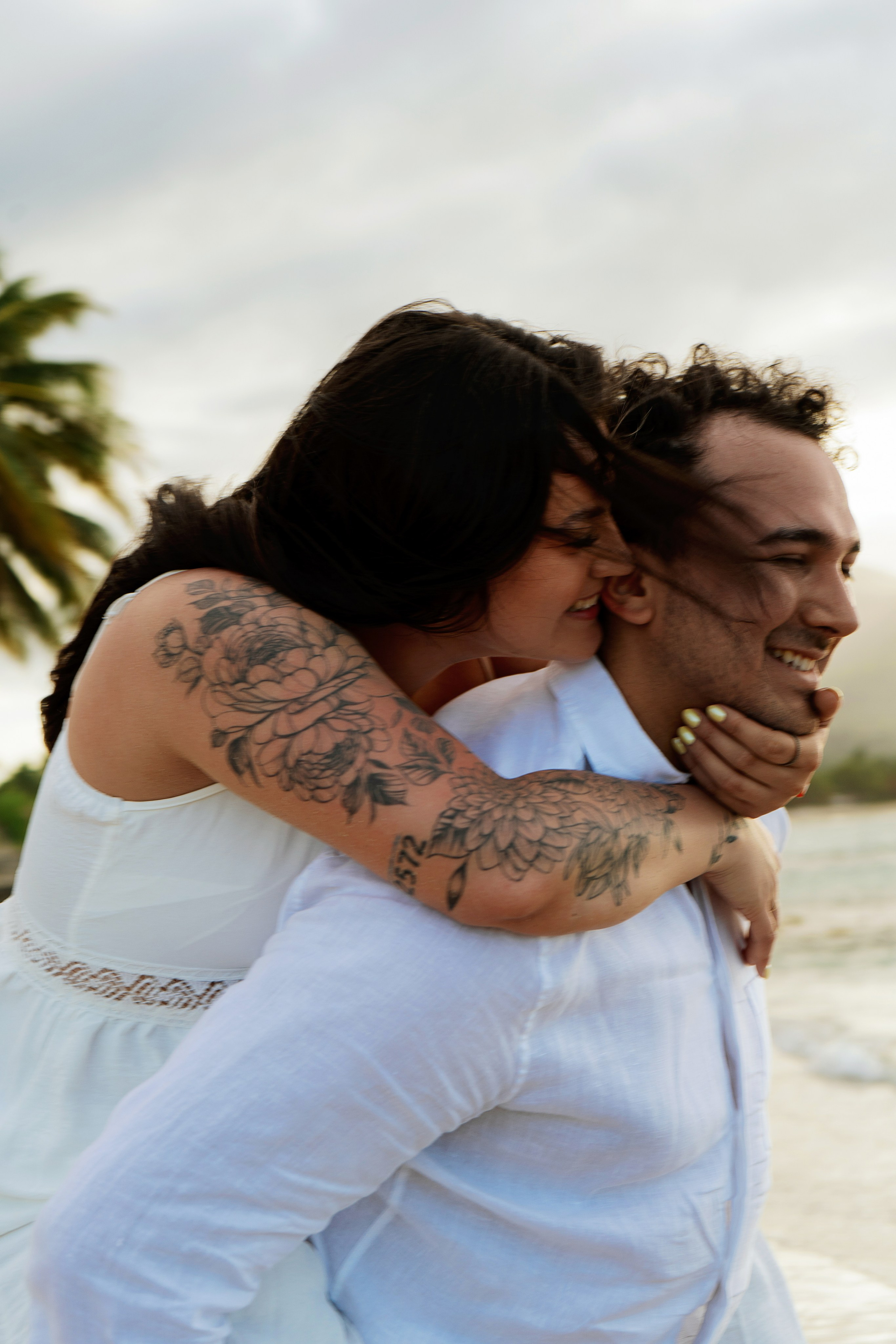 Candid moments for couples in Puerto Plata’s tropical paradise.