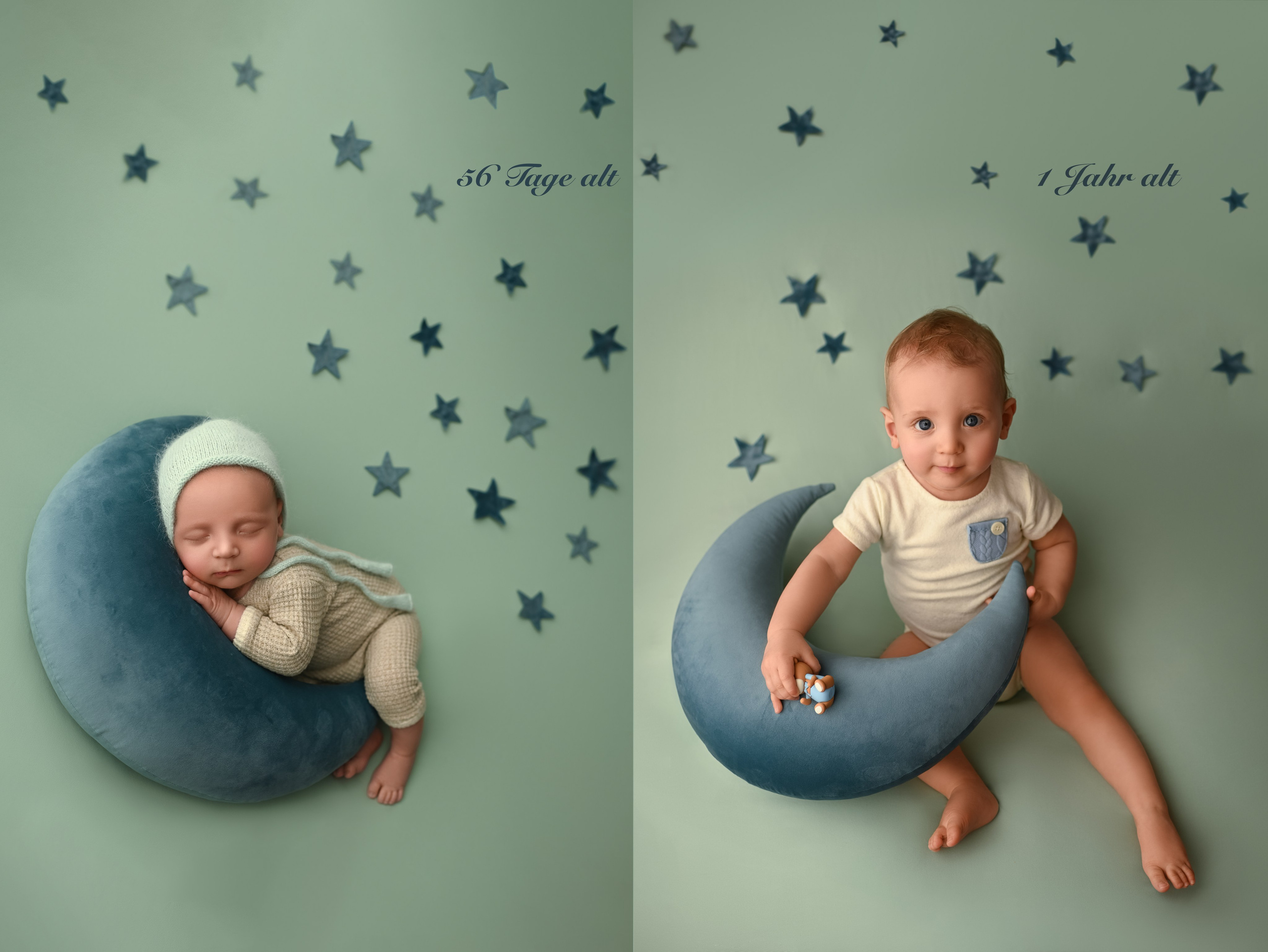 Cake Smash Fotoshooting zum ersten, zweiten Geburtstag. Neugeborene, Baby Fotografin in Düren (NRW) - Vitalina Unruh