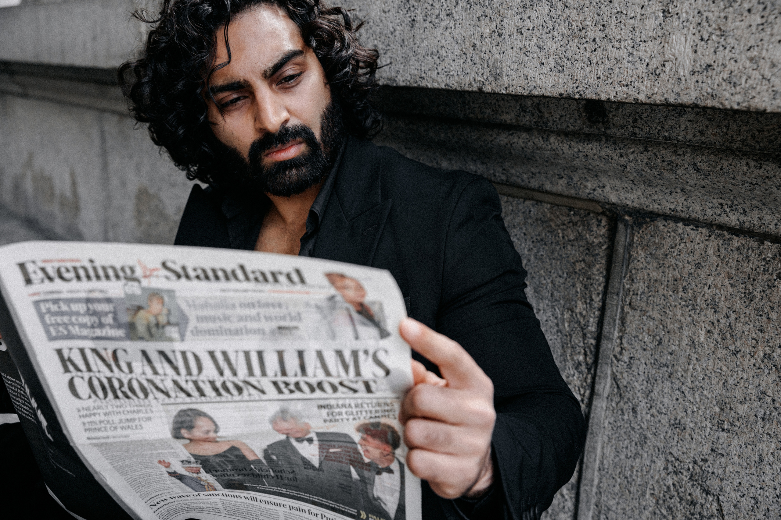 Male actor photography in London. LondonPhotoStory — Vacation Photographer in London