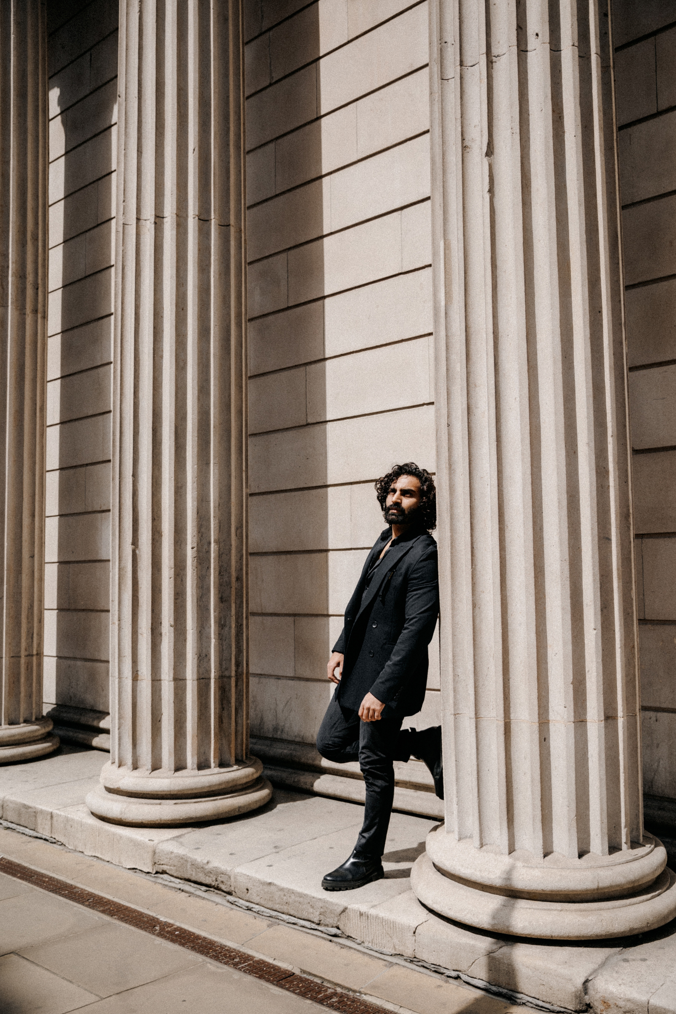 Male actor photography in London. LondonPhotoStory — Vacation Photographer in London