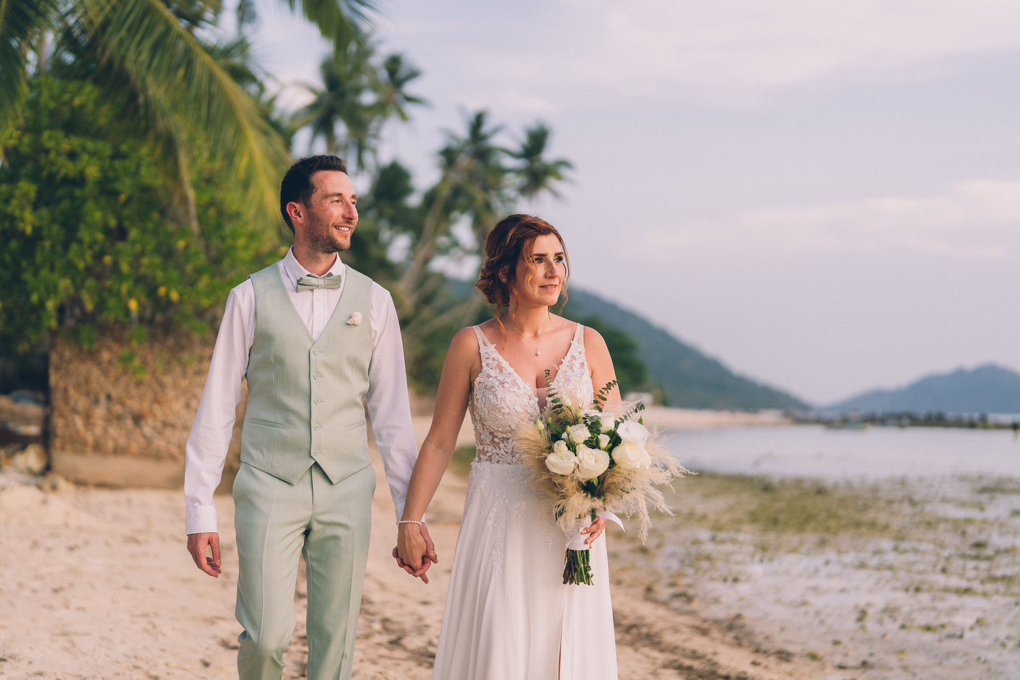 Chloe and Jimmy. Wedding on Koh Samui, Thailand