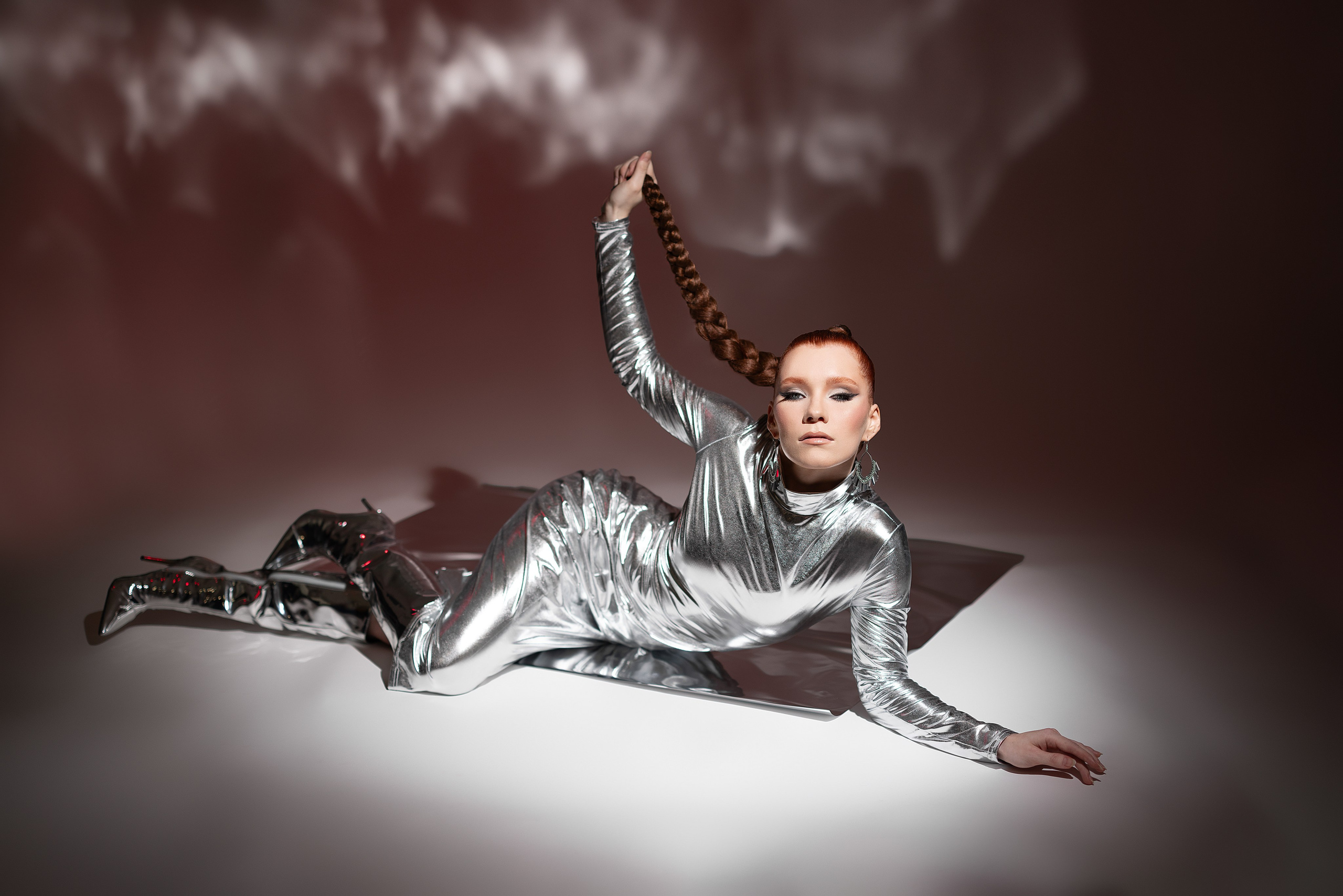 Studio photoshoot. Newborn photographer Sacramento