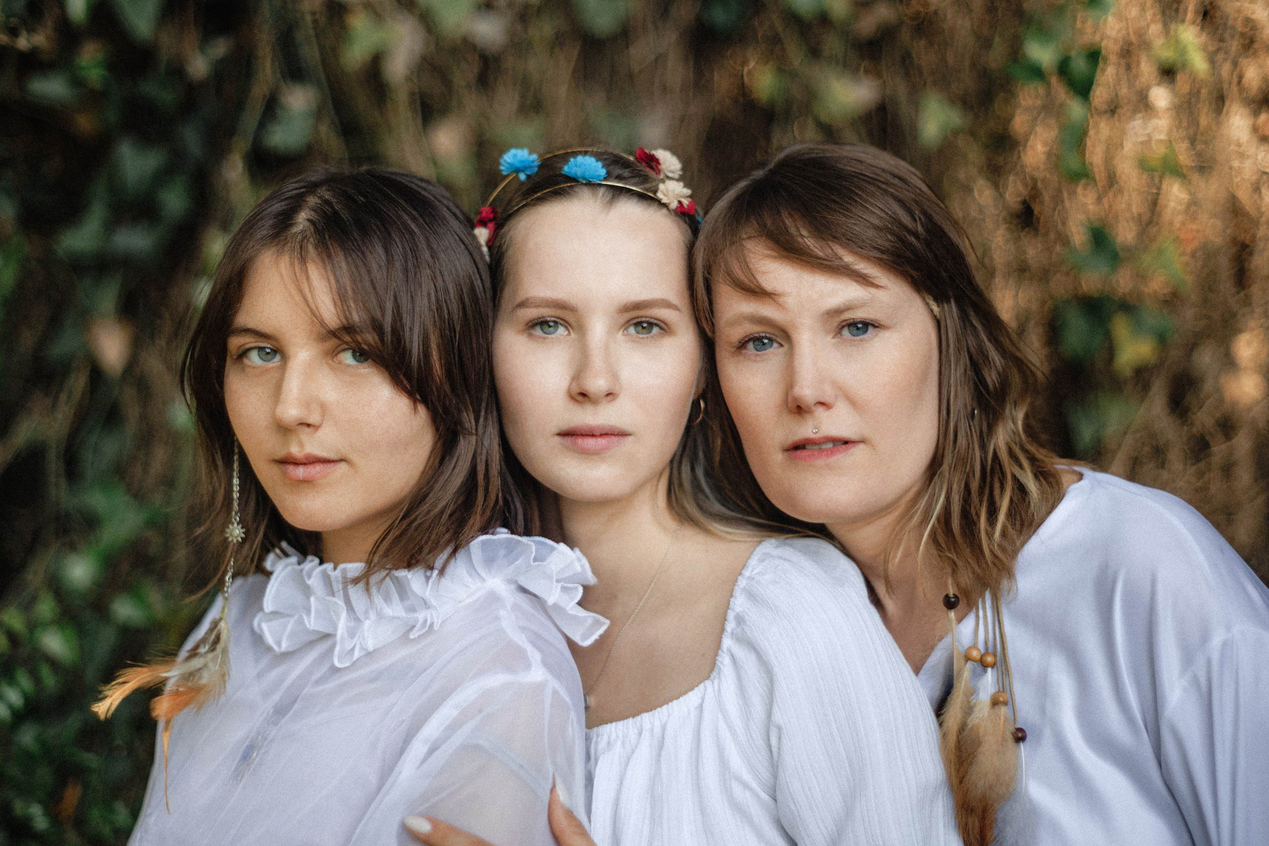 Fairy photoshoot with Dasha, Kamila, Brittany. Photographer in Greece Kristina