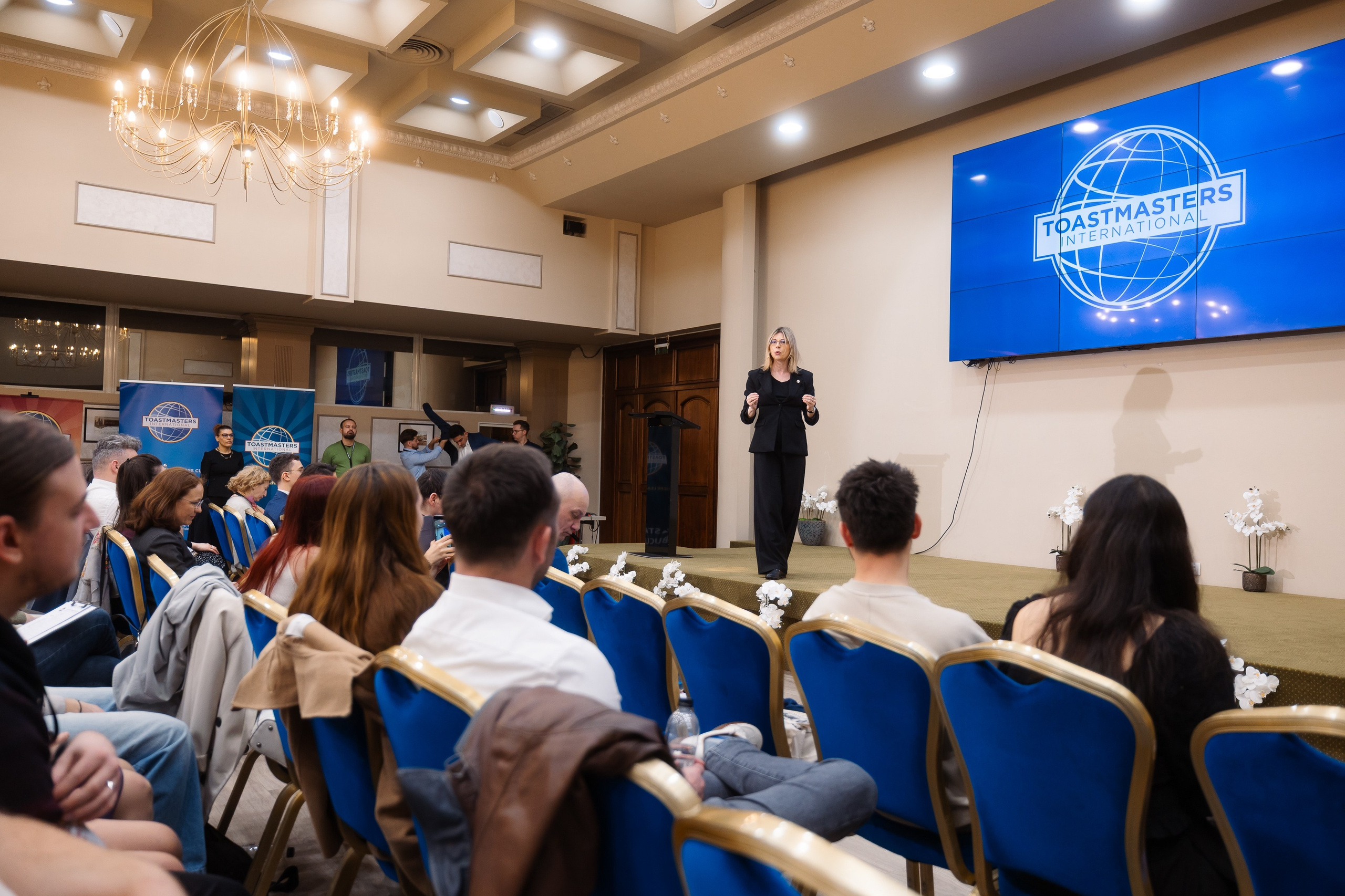 Toastmasters Conference. Marius Ciocan