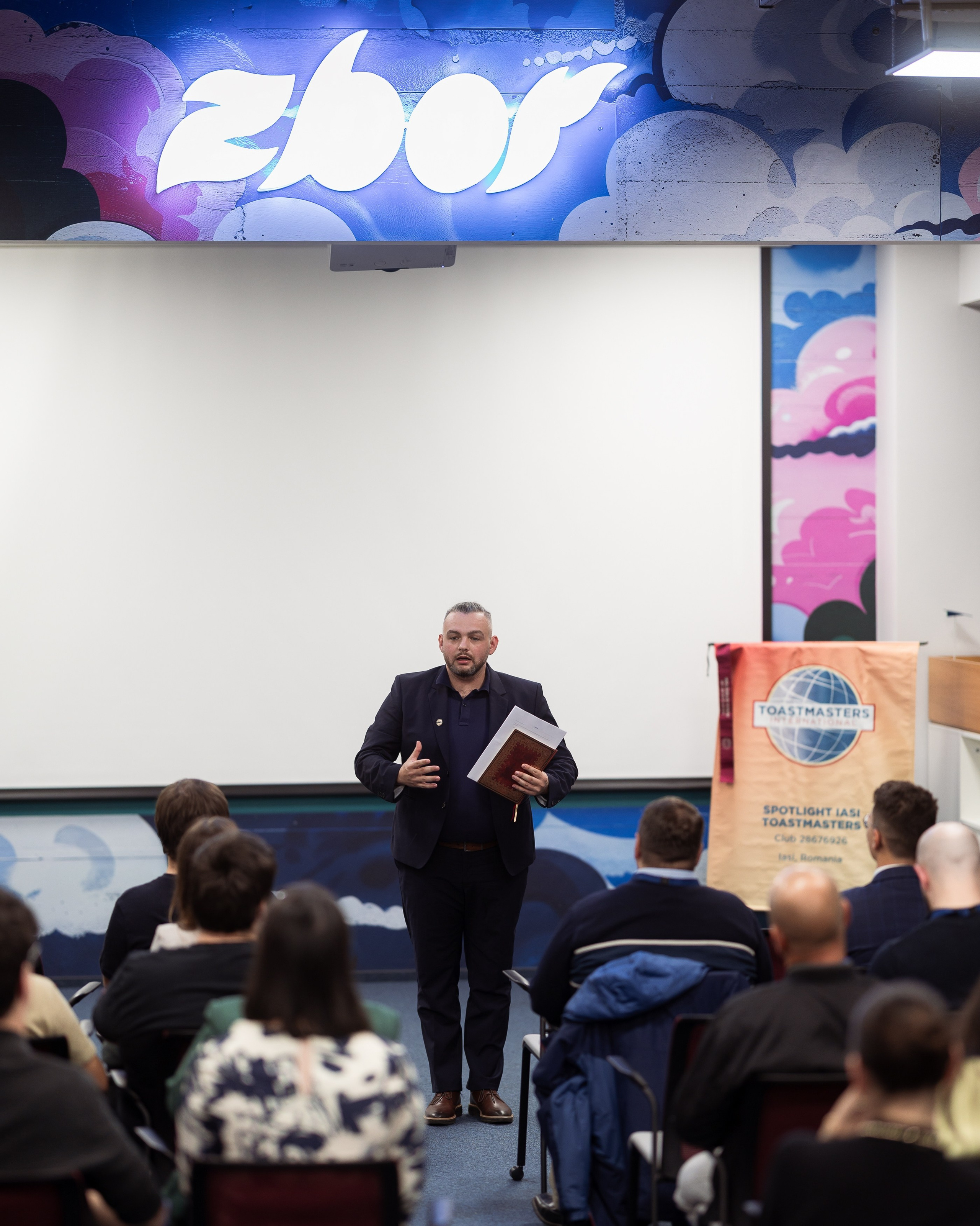 Toastmasters. Marius Ciocan