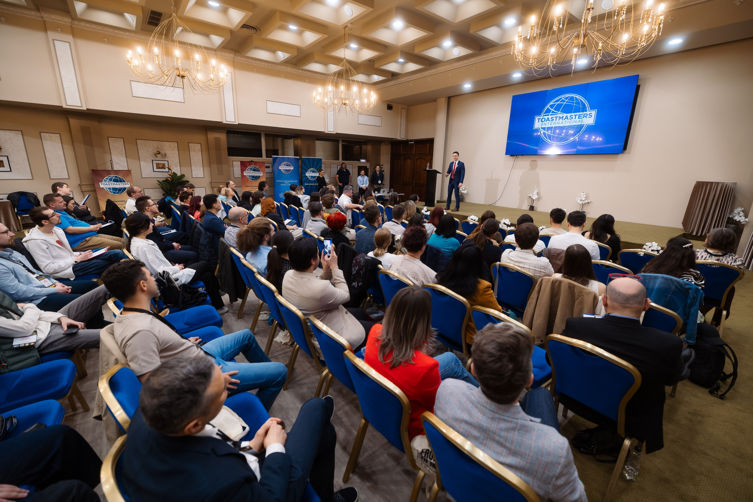 Toastmasters Conference. Marius Ciocan