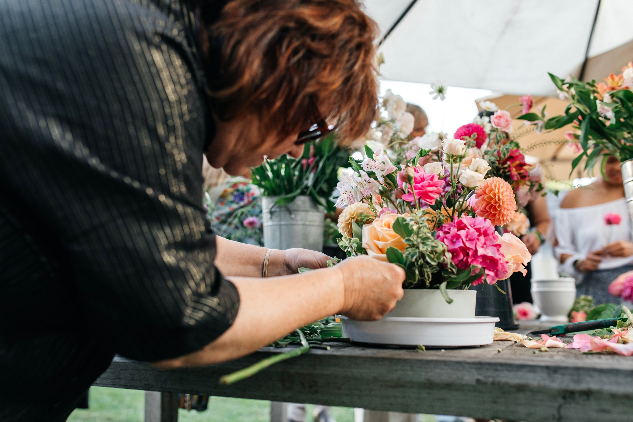 20th birthday flowermaid. Photographer Andrei White
