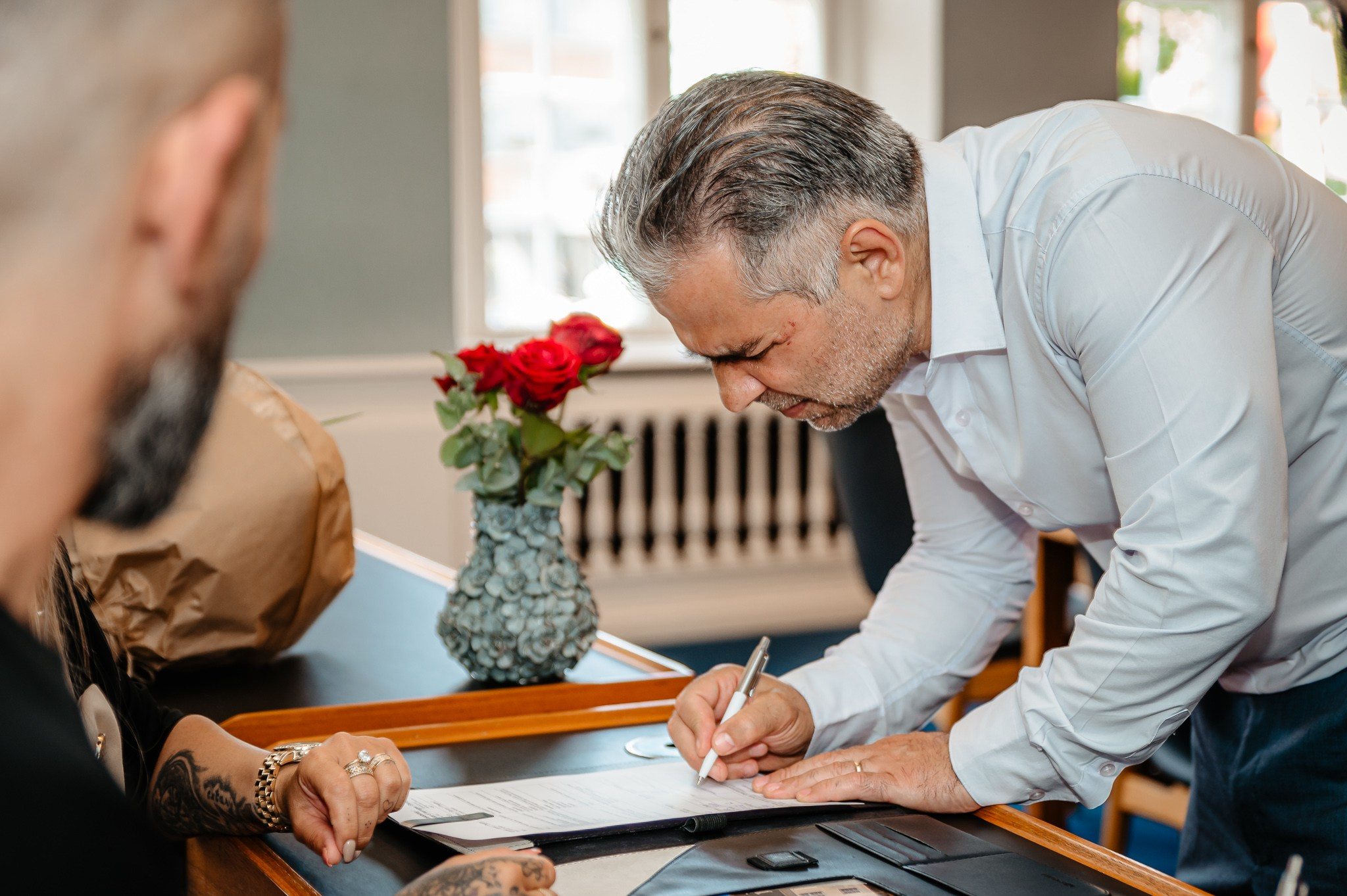 Cununie civilă în Randers. DanFotograf.dk