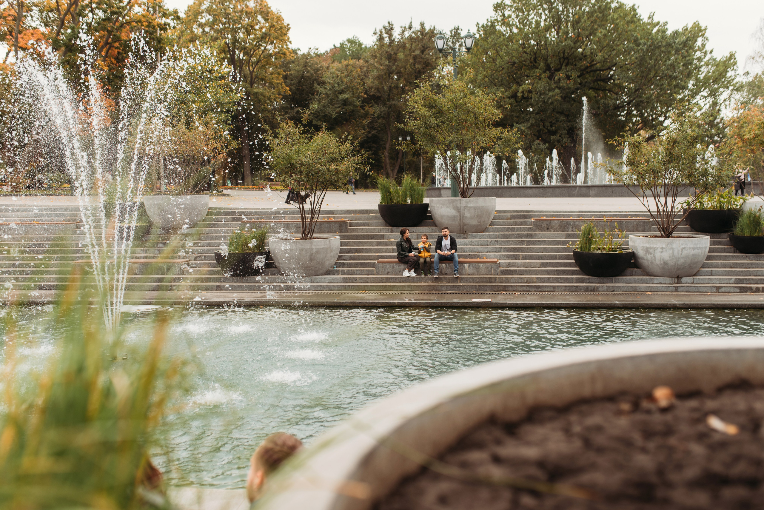 Herbst im Central Park. Familien- und Hochzeitsfotografin. Ich arbeite in Koblenz und Rheinlan