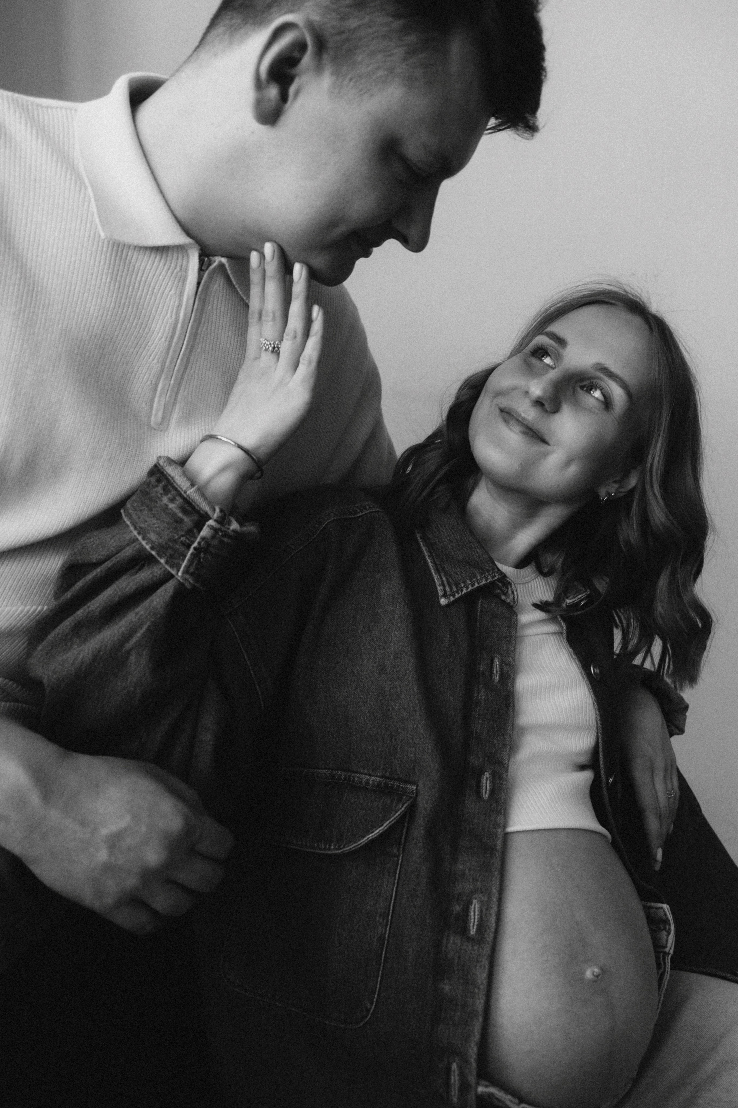 Laukimo fotosesija studijoje | su Marta ir Šarūnu. Vestuvių ir šeimų fotografė Lena Bondarenko / belove photo