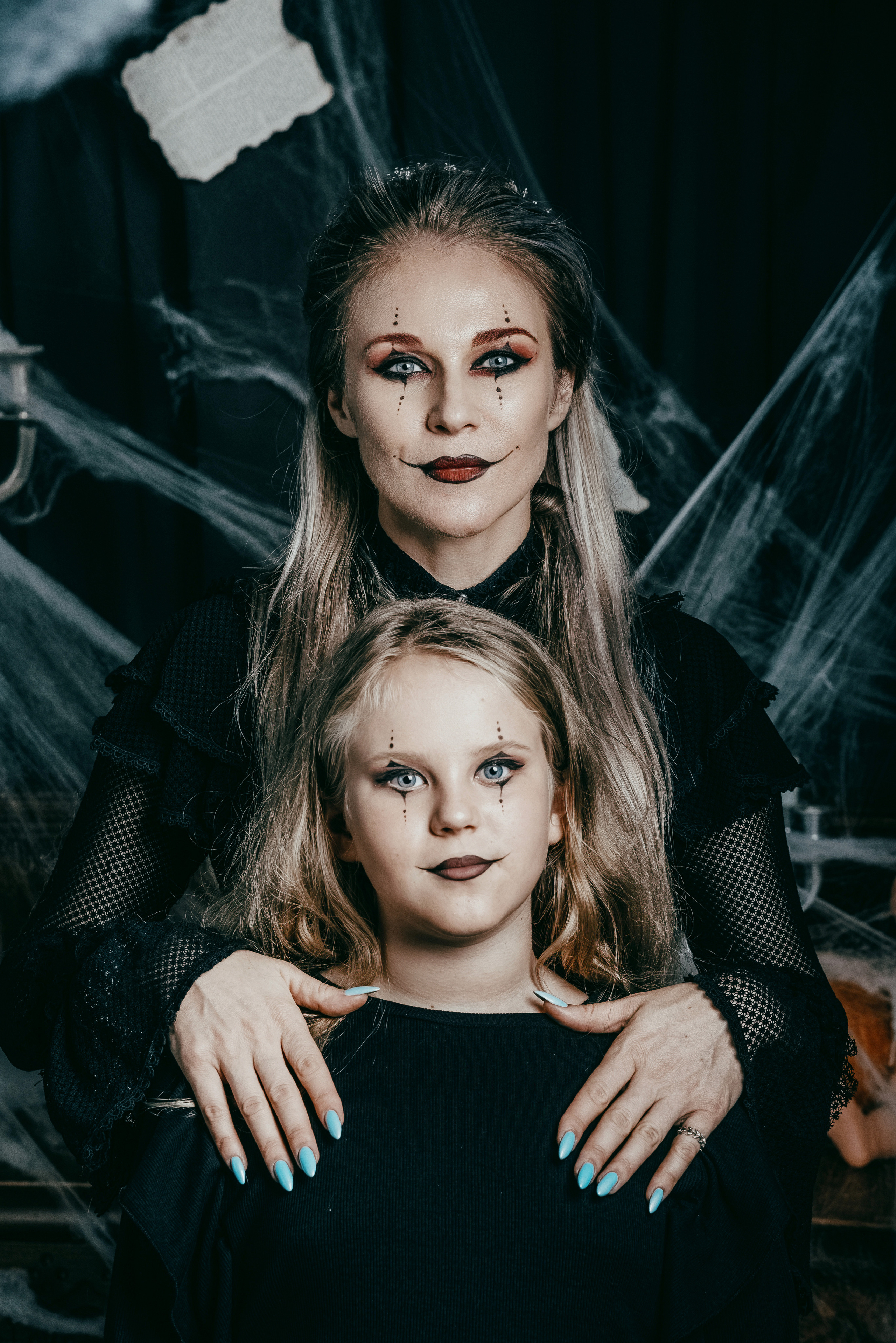 Тематическая студийная фотосессия в стиле Хэллоуин