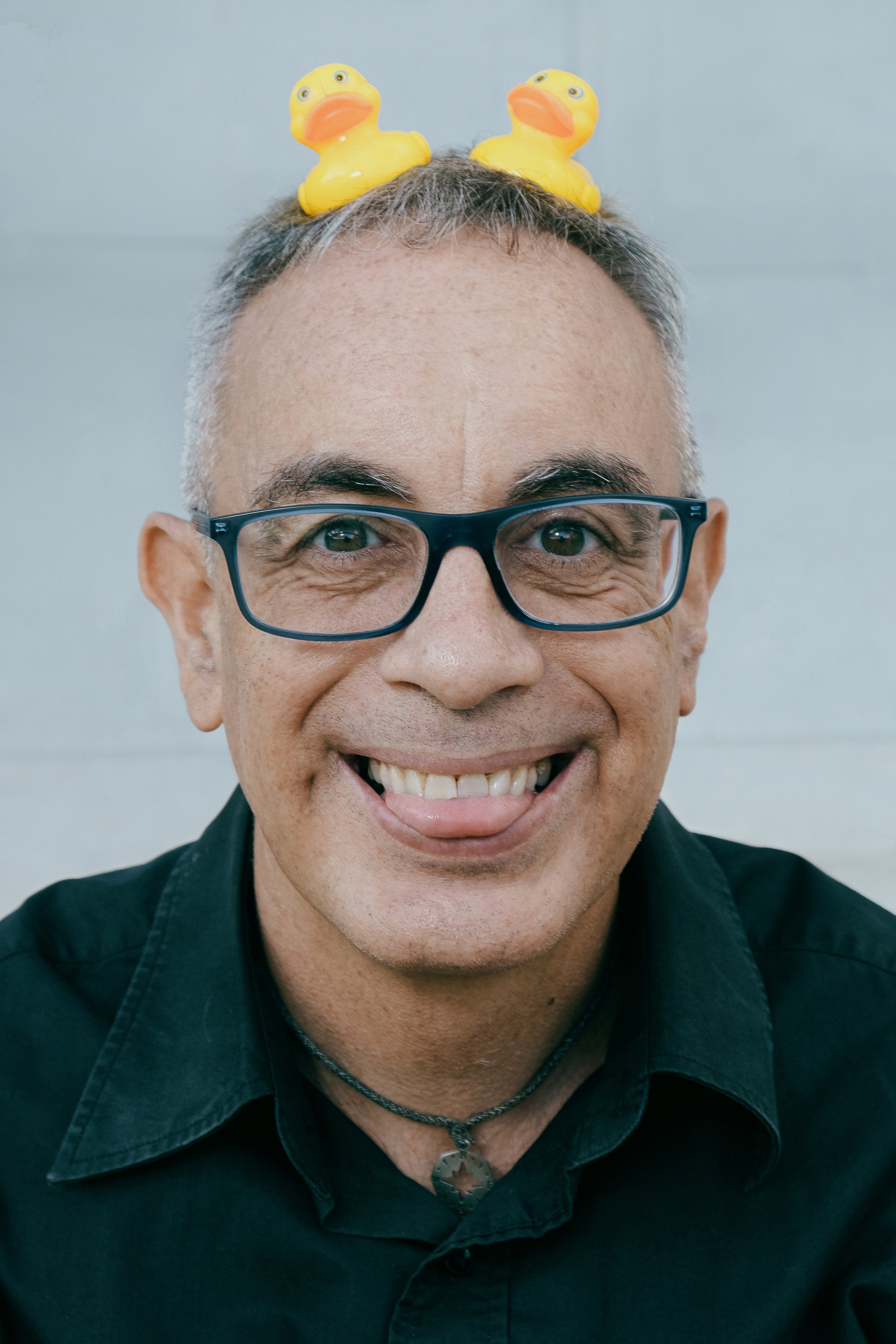 Dani Mares. A fun photo session with ducks for an artist