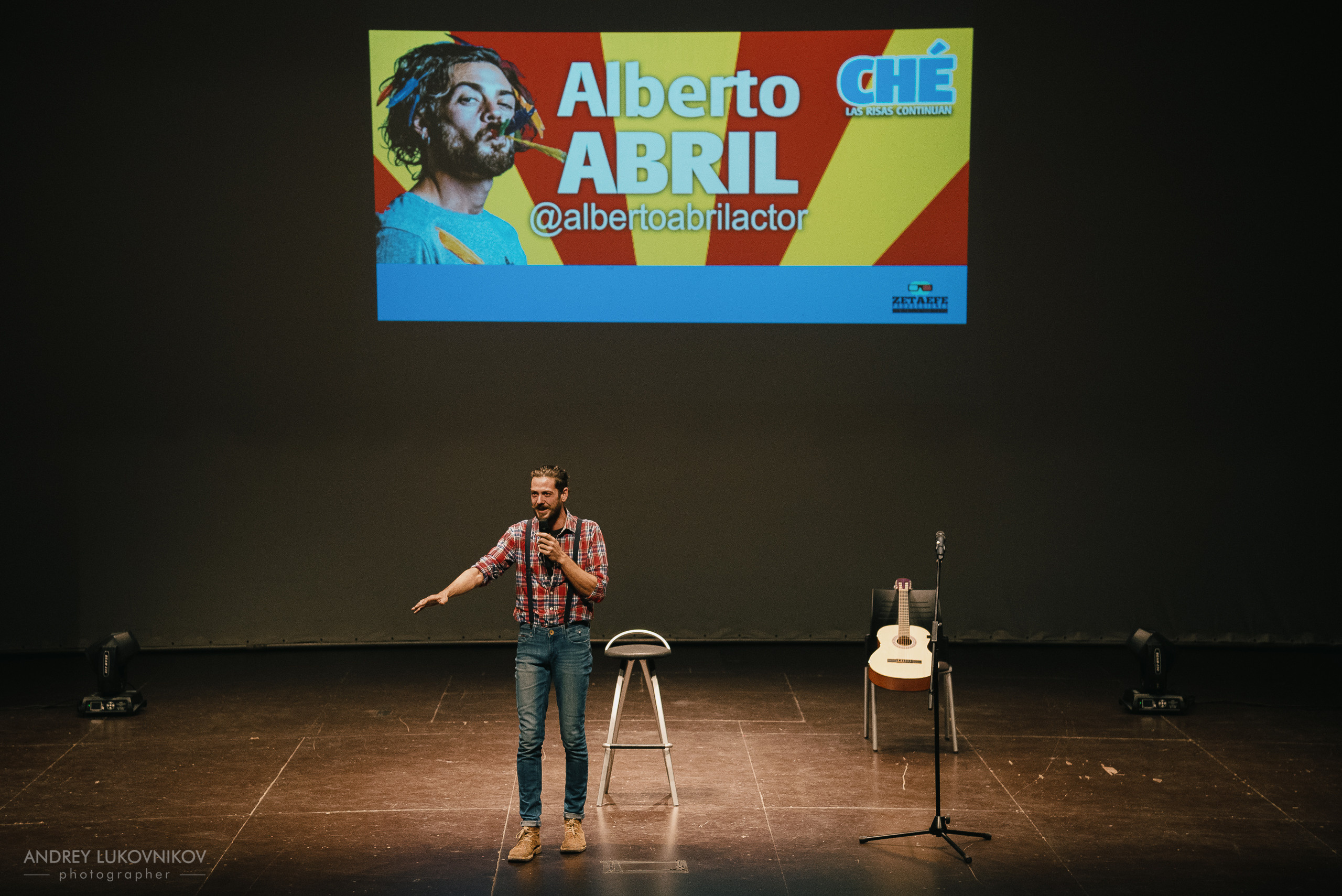 CHE. Фотоотчет с выступления испанских комиков