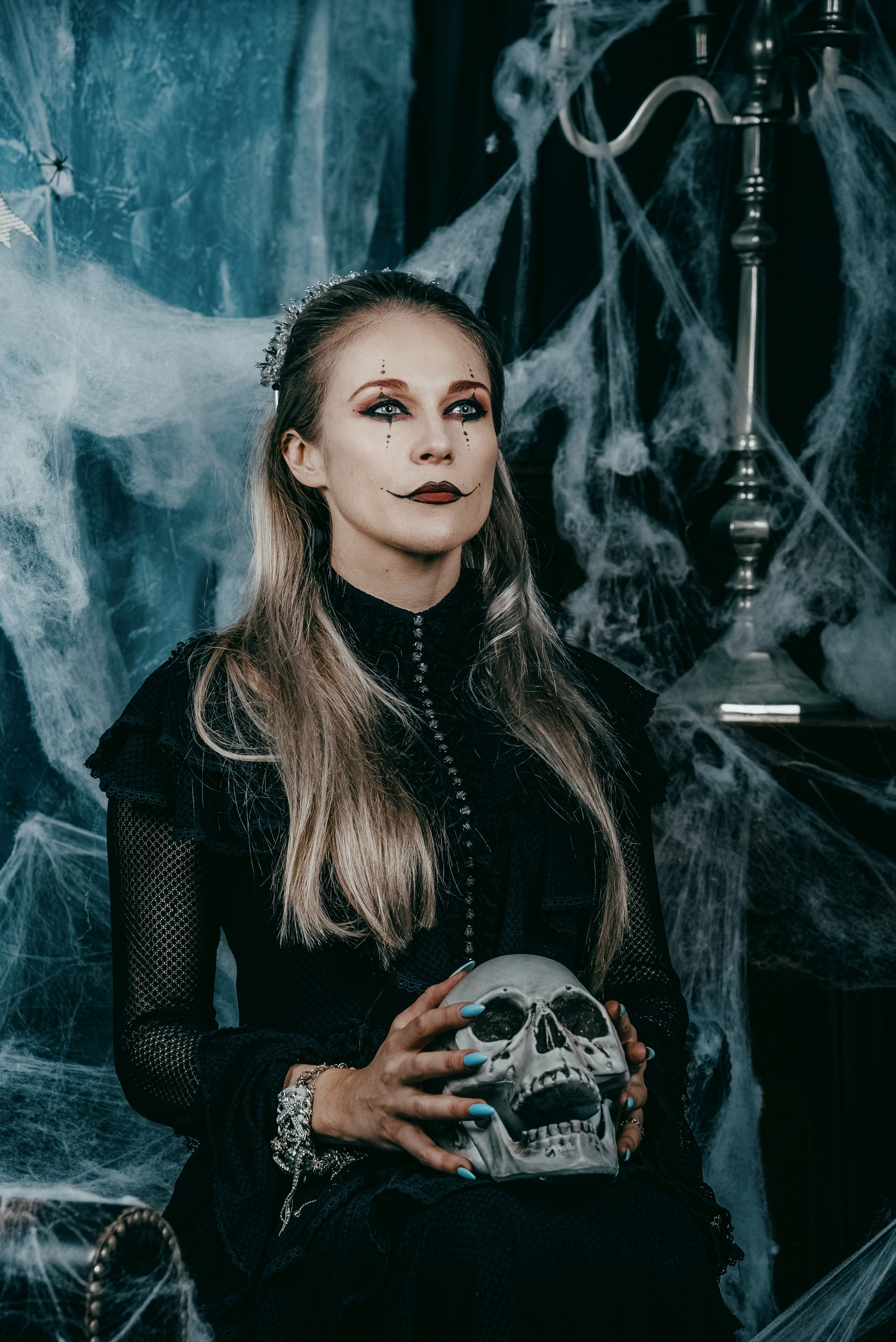 Тематическая студийная фотосессия в стиле Хэллоуин