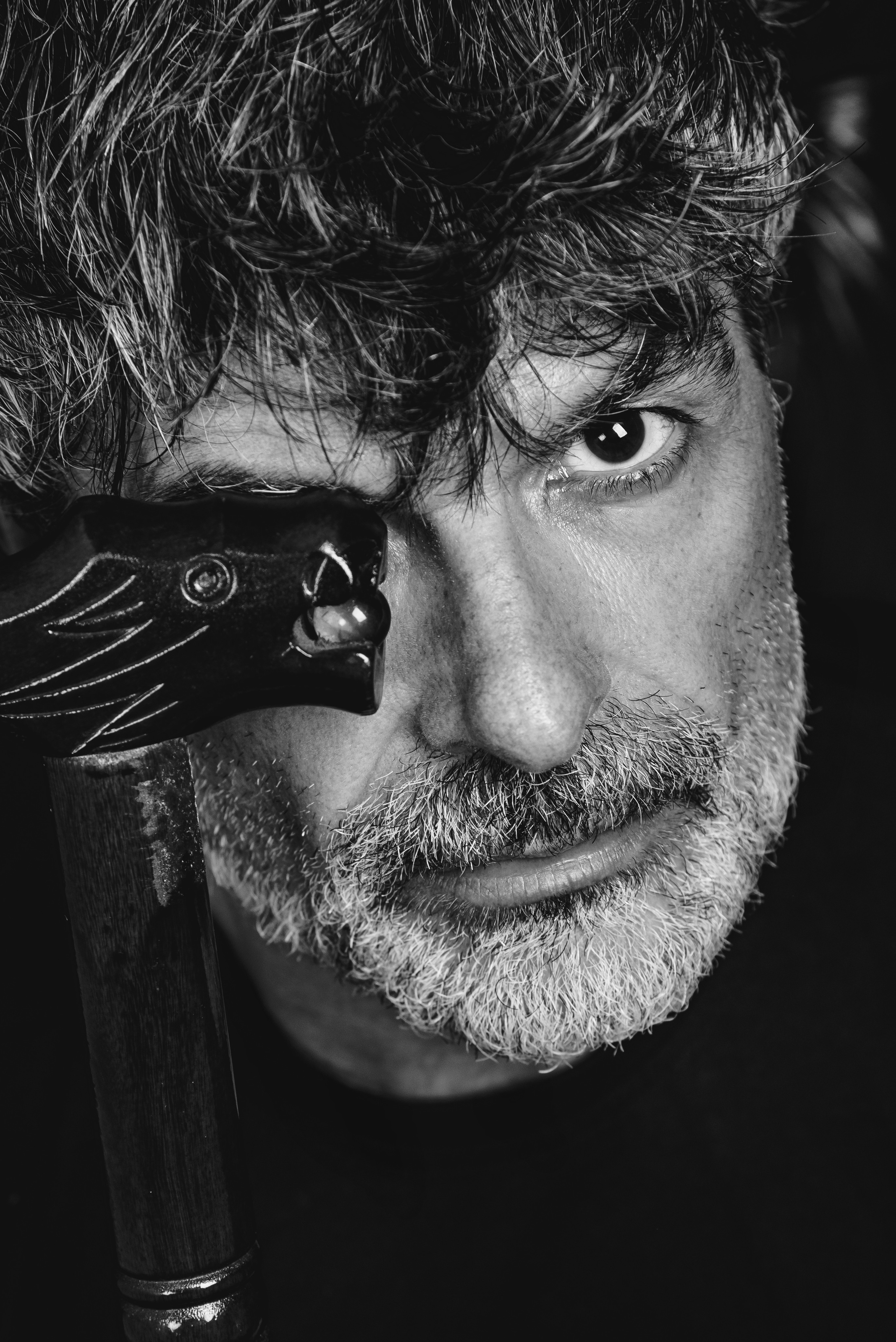 Nacho Guerreros. Studio photo session for a Spanish actor