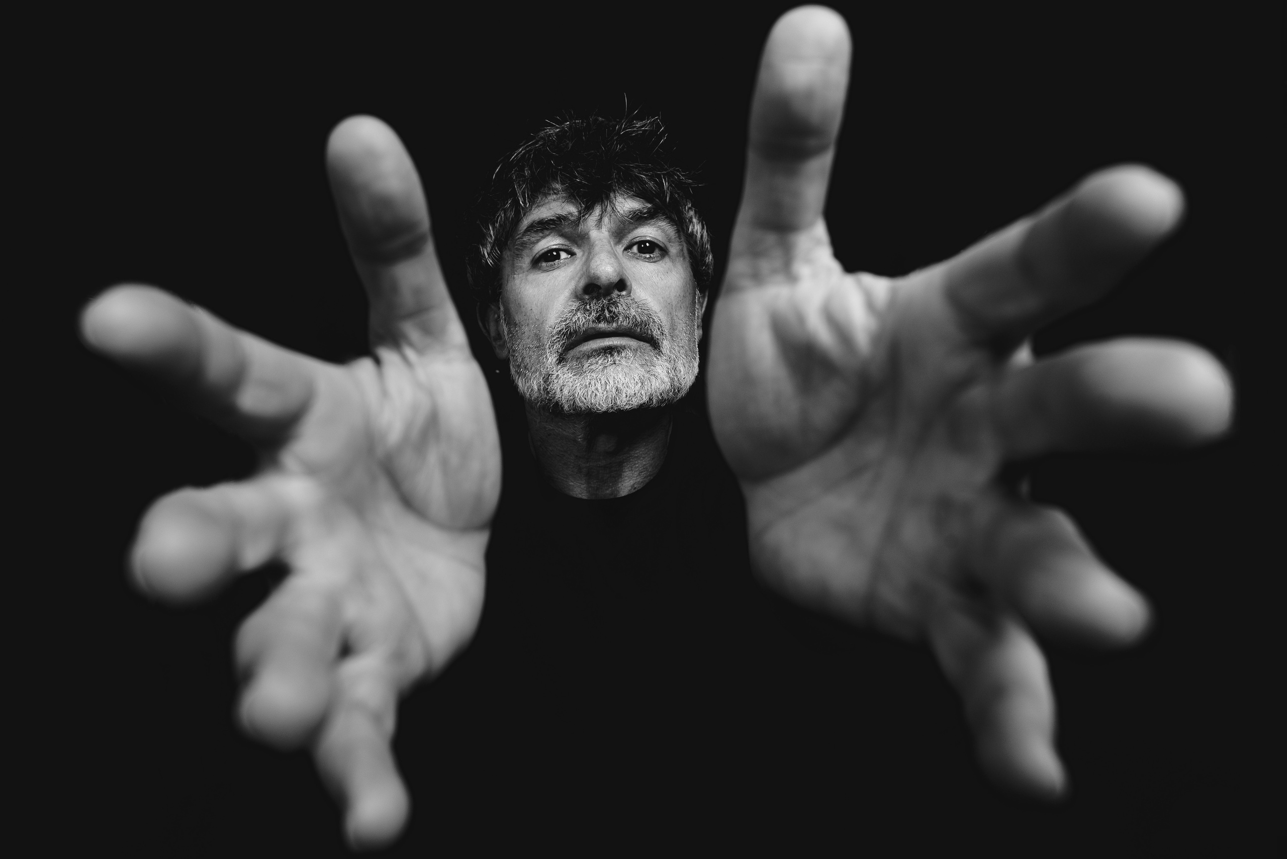 Nacho Guerreros. Studio photo session for a Spanish actor