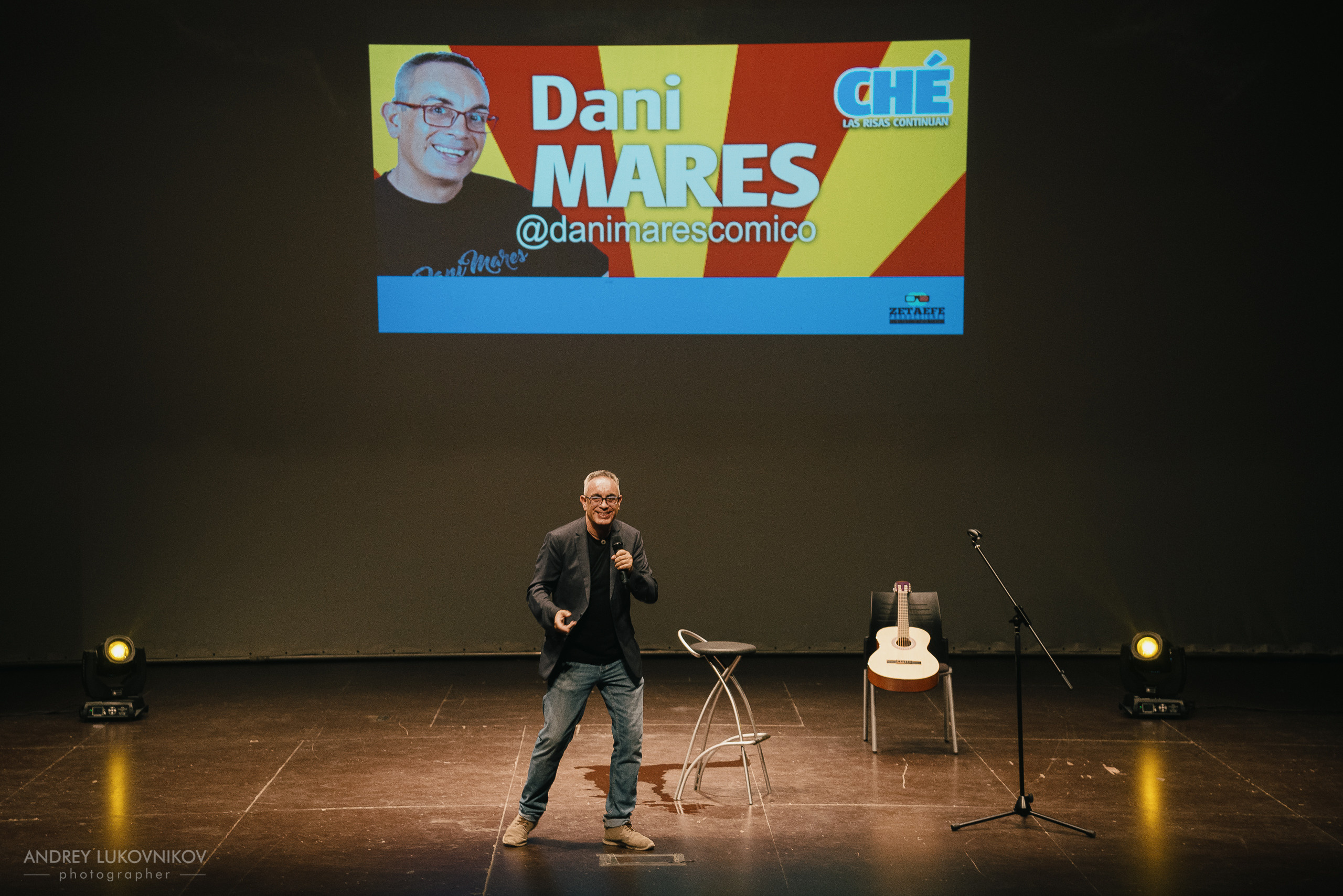 CHE. Фотоотчет с выступления испанских комиков