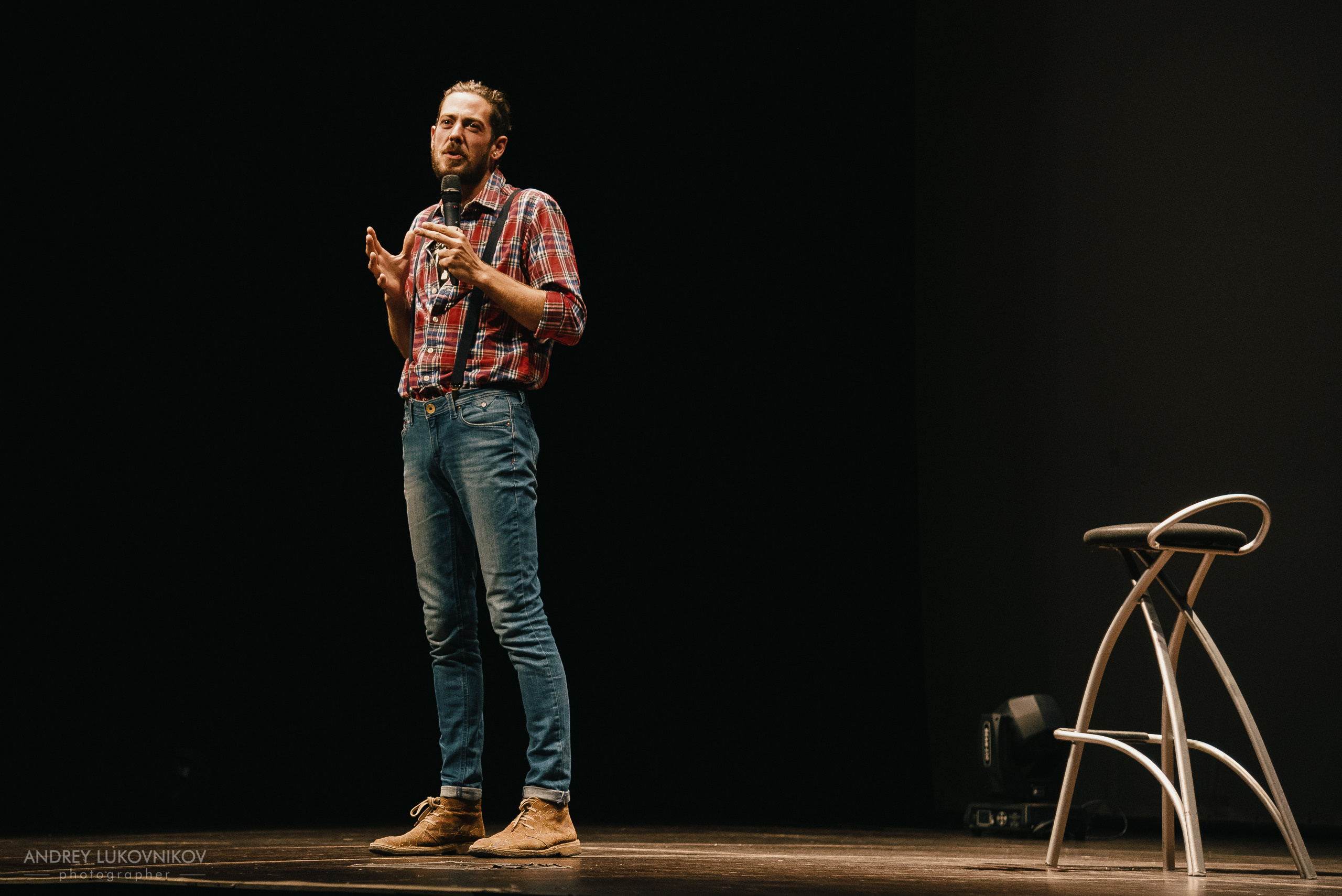 CHE. Фотоотчет с выступления испанских комиков