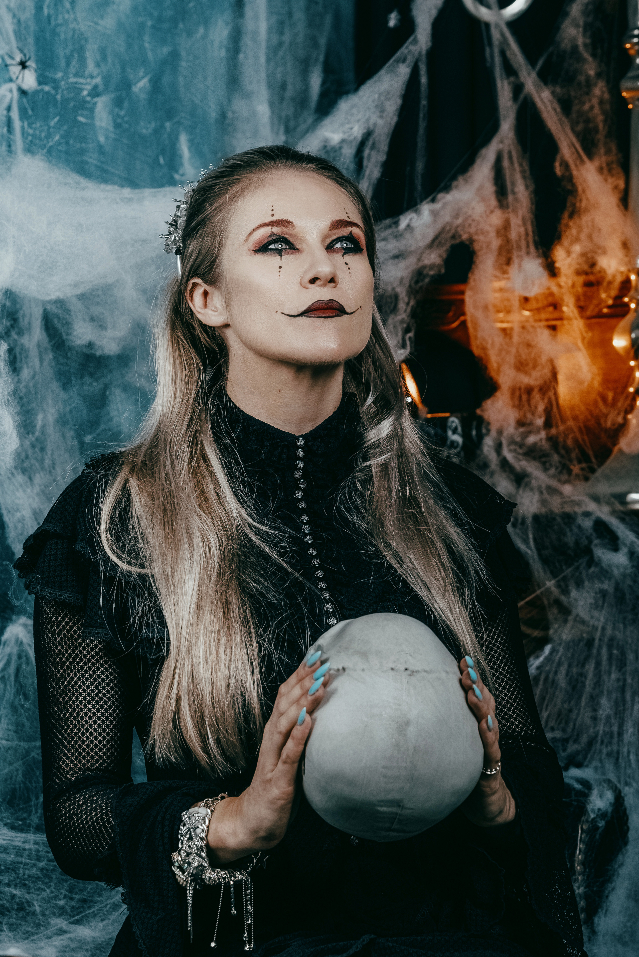 Тематическая студийная фотосессия в стиле Хэллоуин