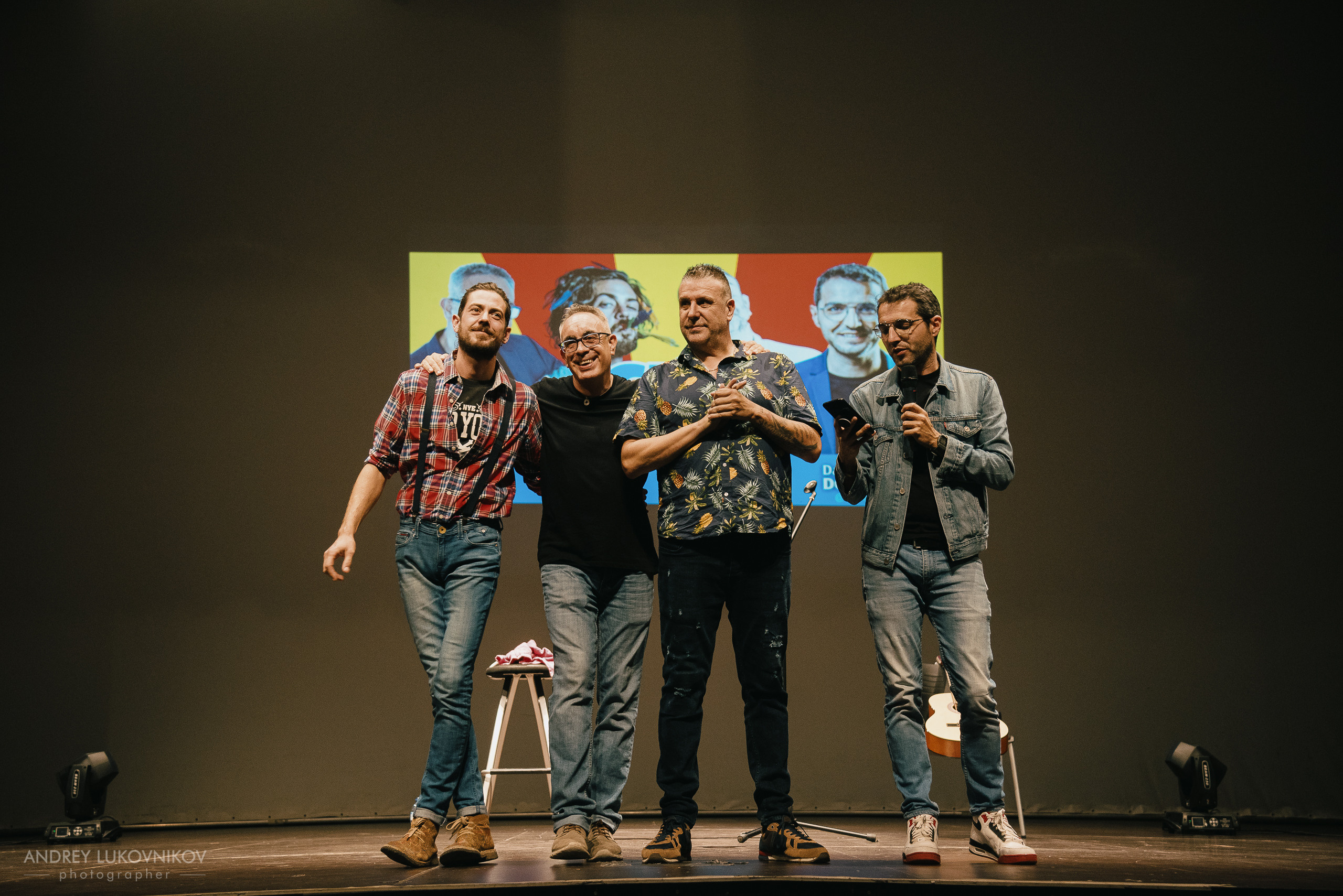 CHE. Фотоотчет с выступления испанских комиков