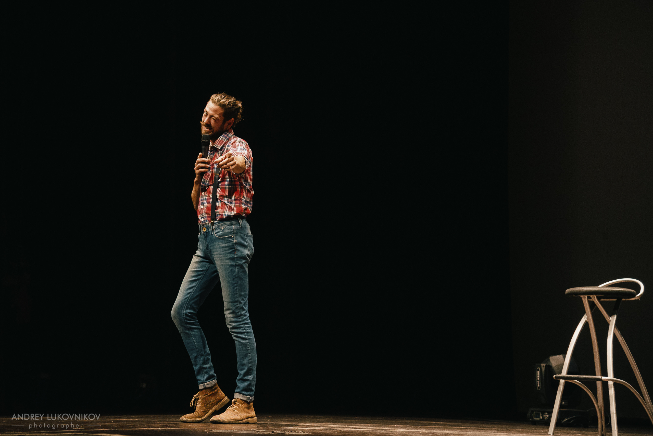 CHE. Фотоотчет с выступления испанских комиков