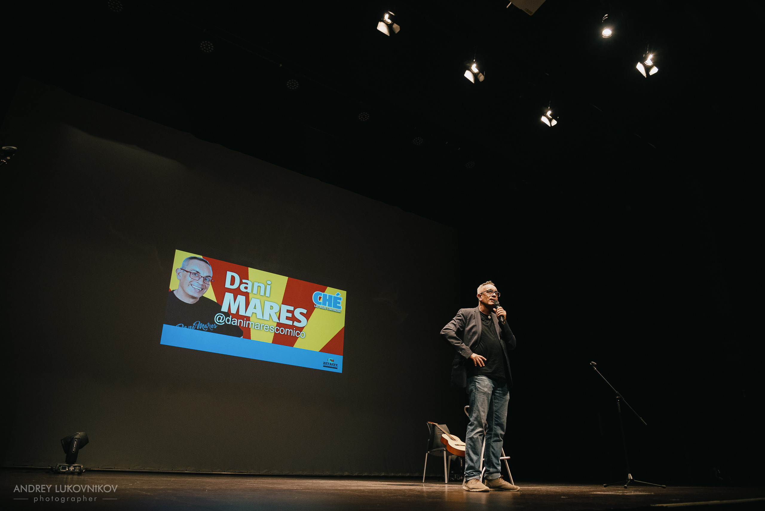 CHE. Фотоотчет с выступления испанских комиков