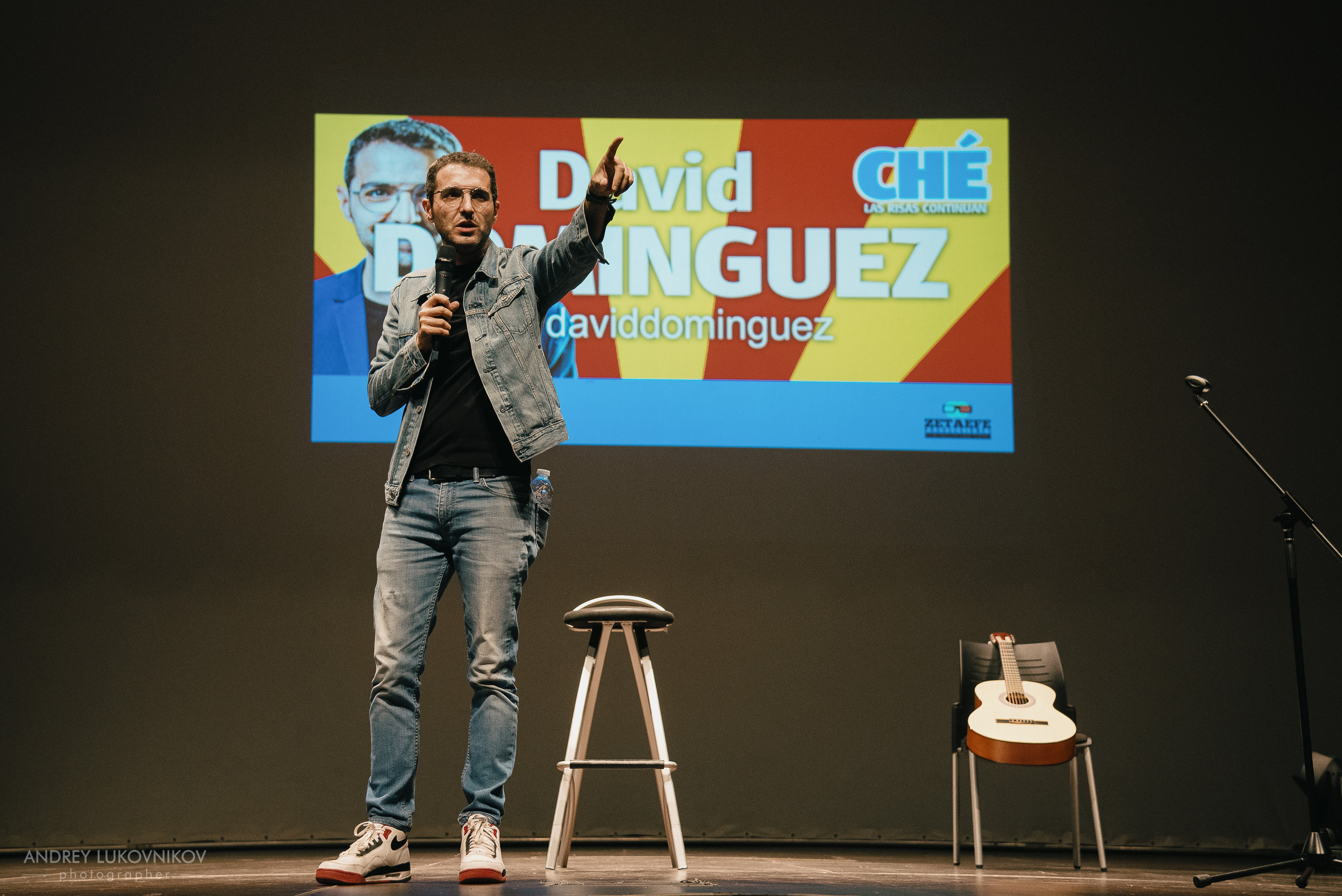 CHE. Фотоотчет с выступления испанских комиков