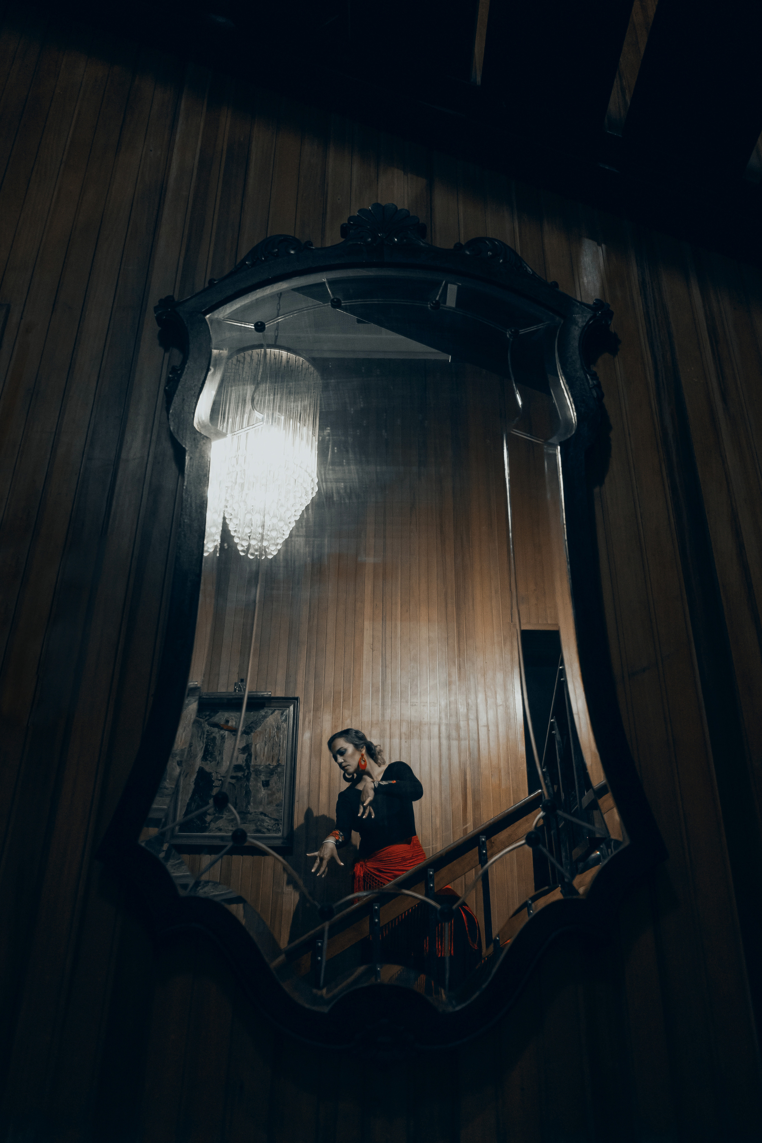 Photoshoot for a flamenco dancer in Spain