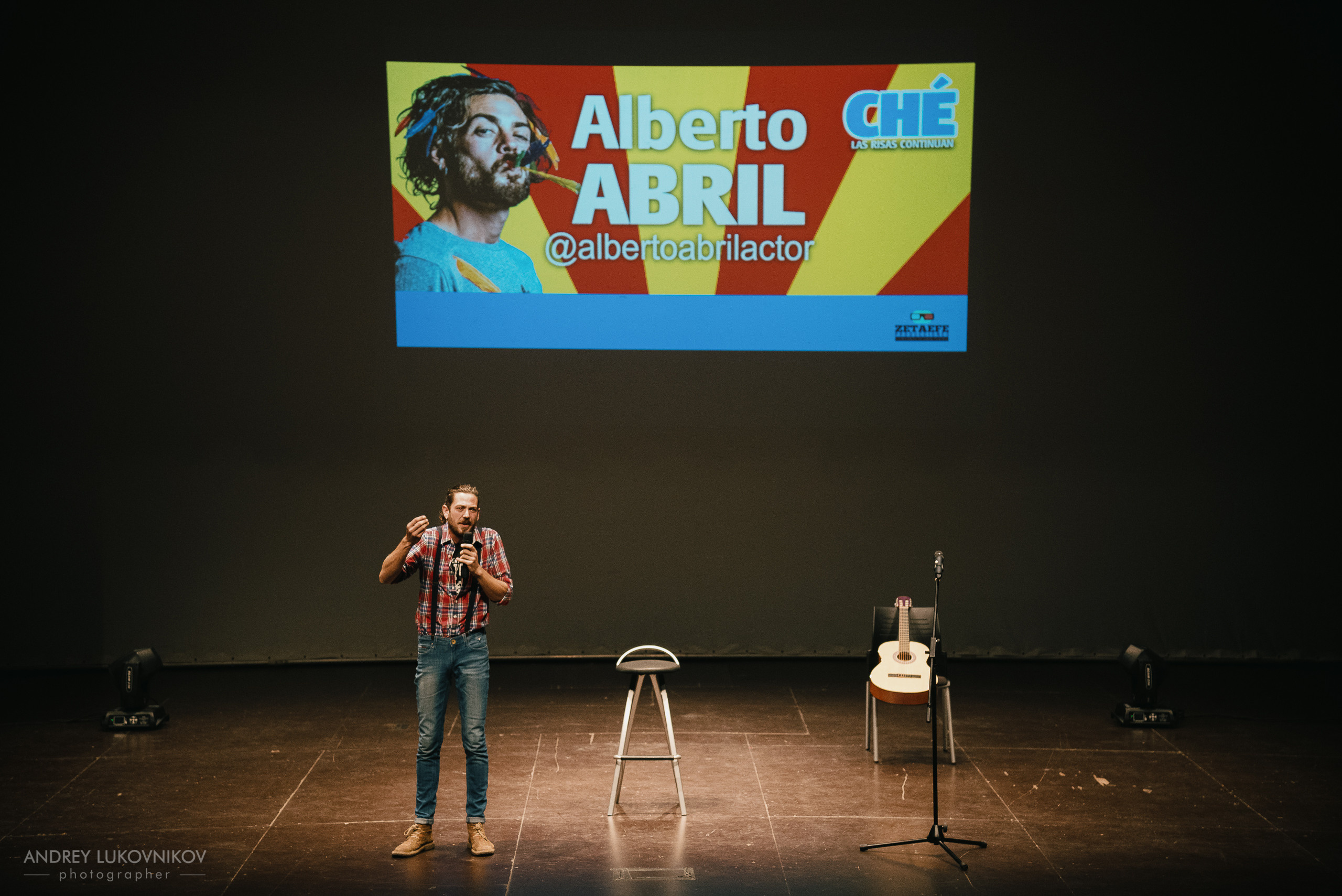 CHE. Фотоотчет с выступления испанских комиков