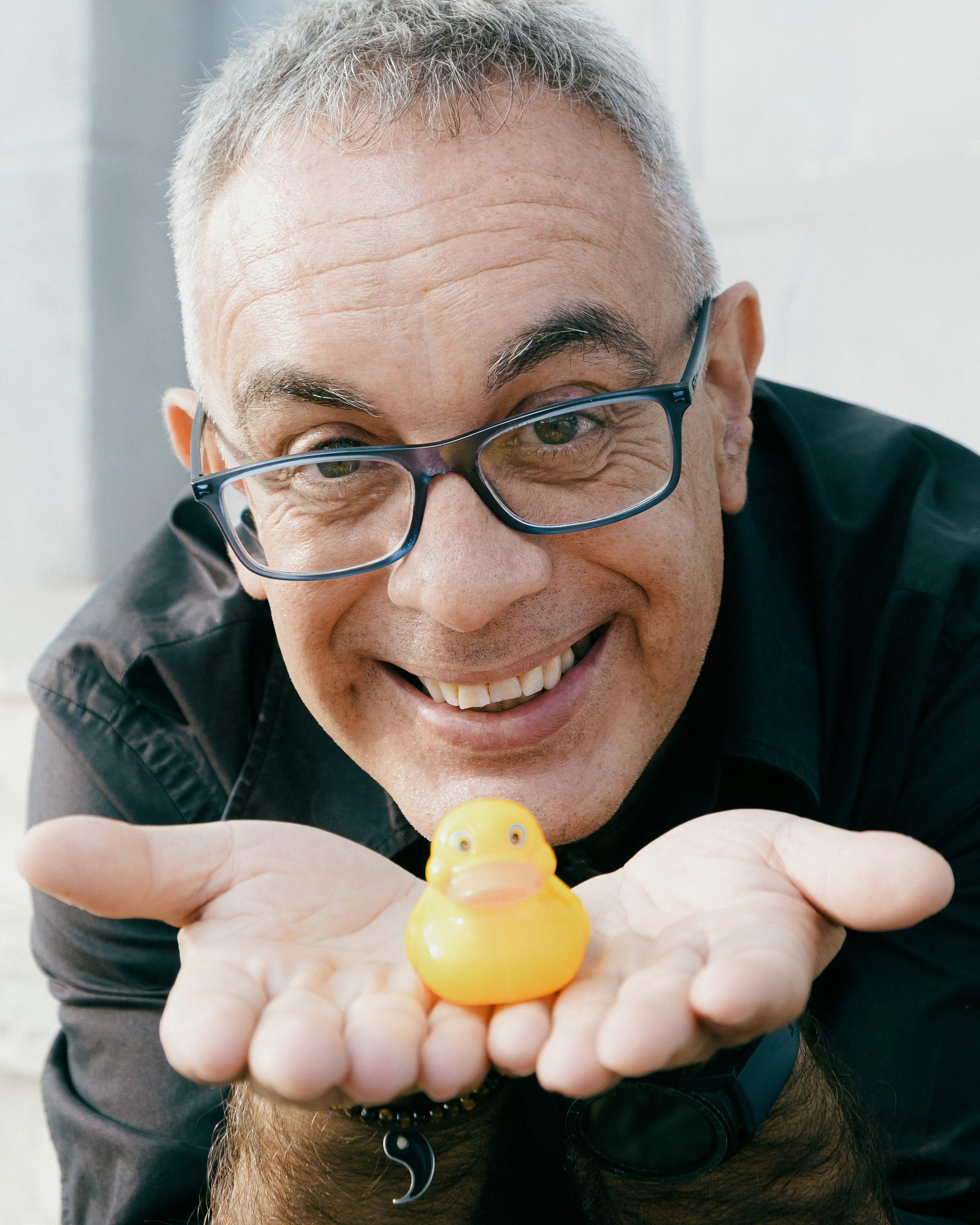 Dani Mares. A fun photo session with ducks for an artist