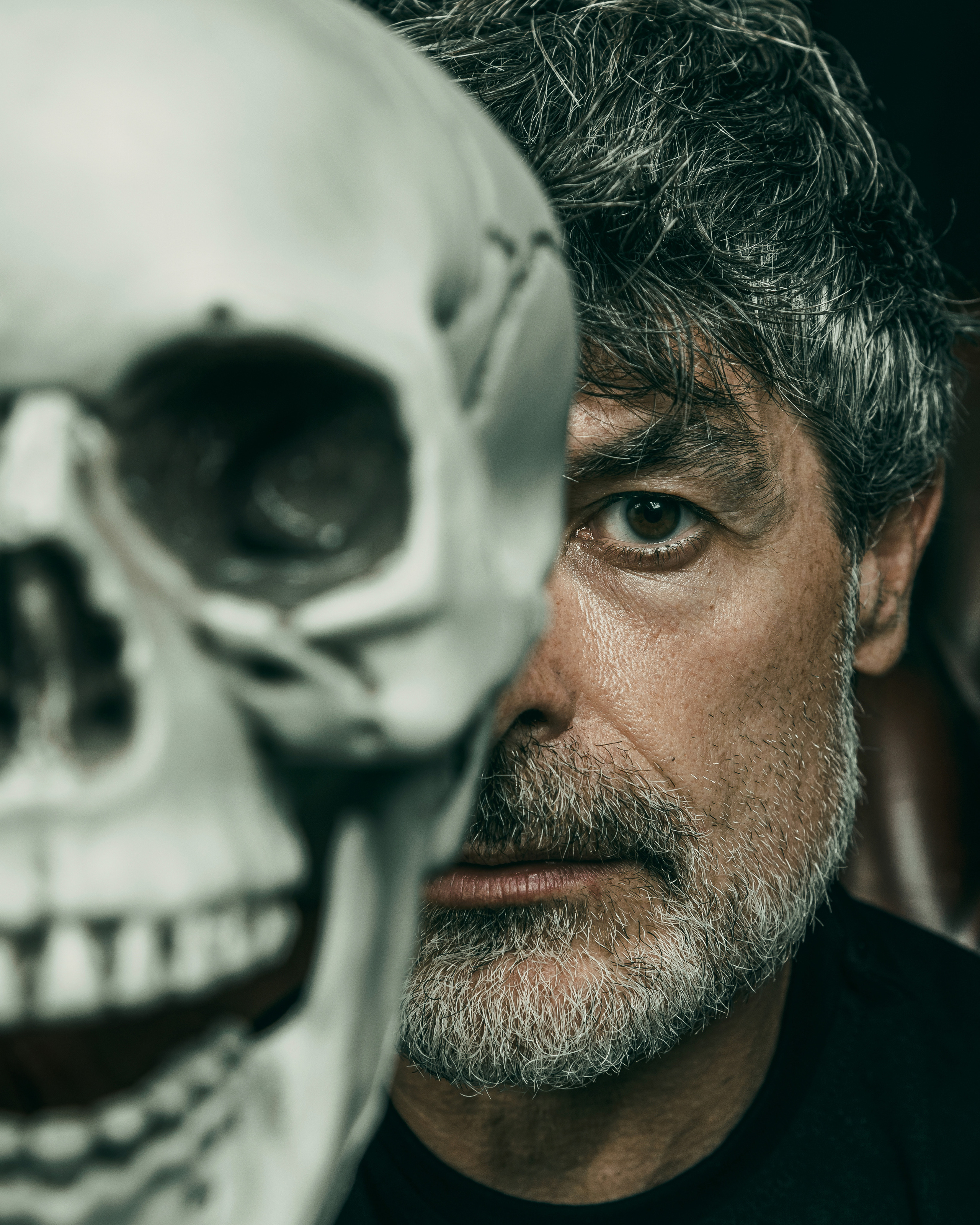 Nacho Guerreros. Studio photo session for a Spanish actor