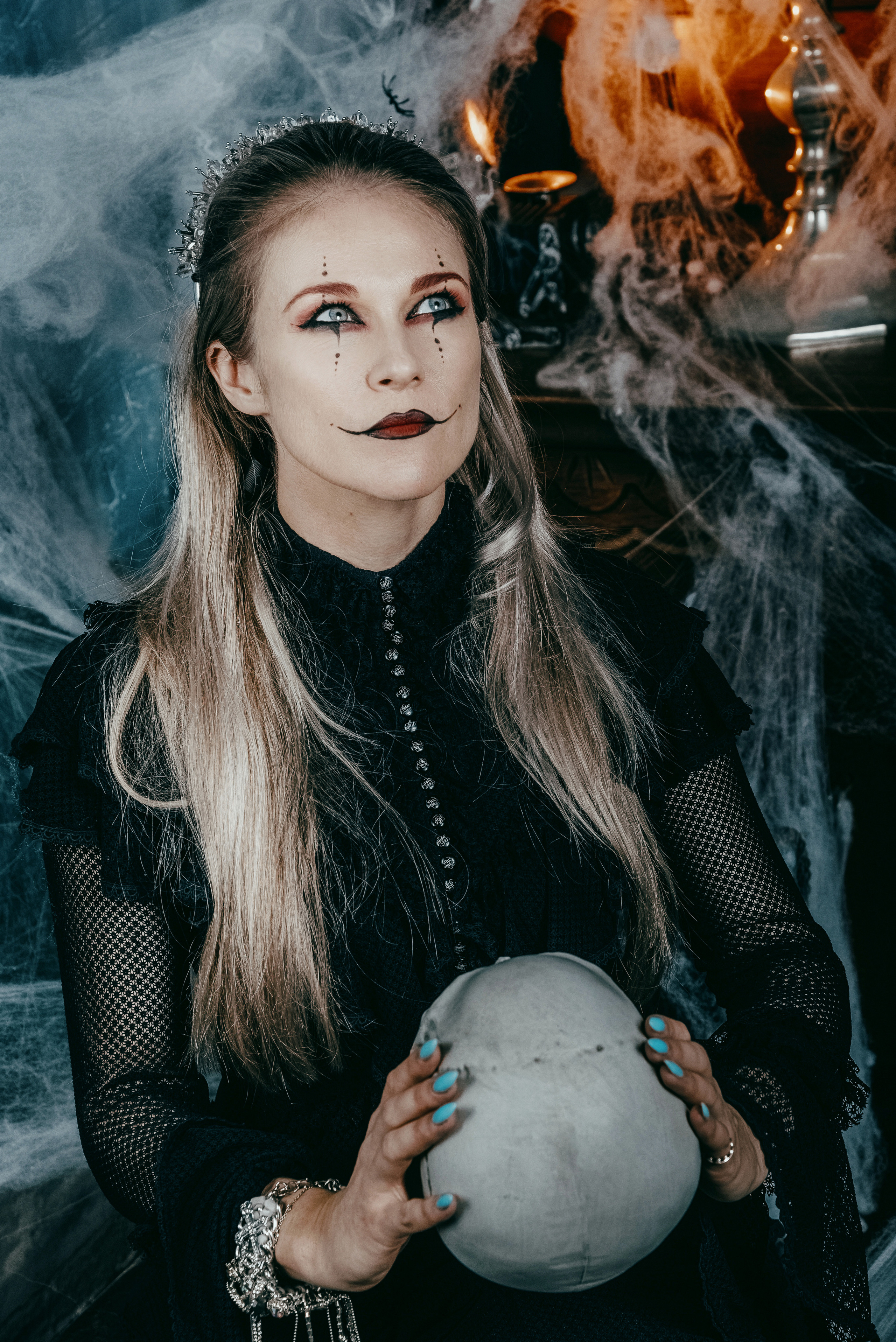 Тематическая студийная фотосессия в стиле Хэллоуин