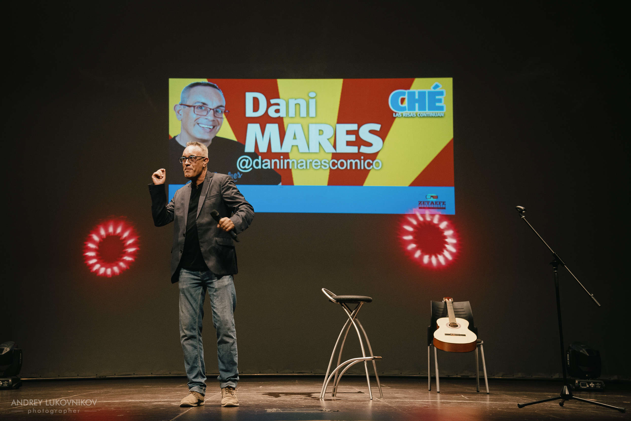 CHE. Фотоотчет с выступления испанских комиков