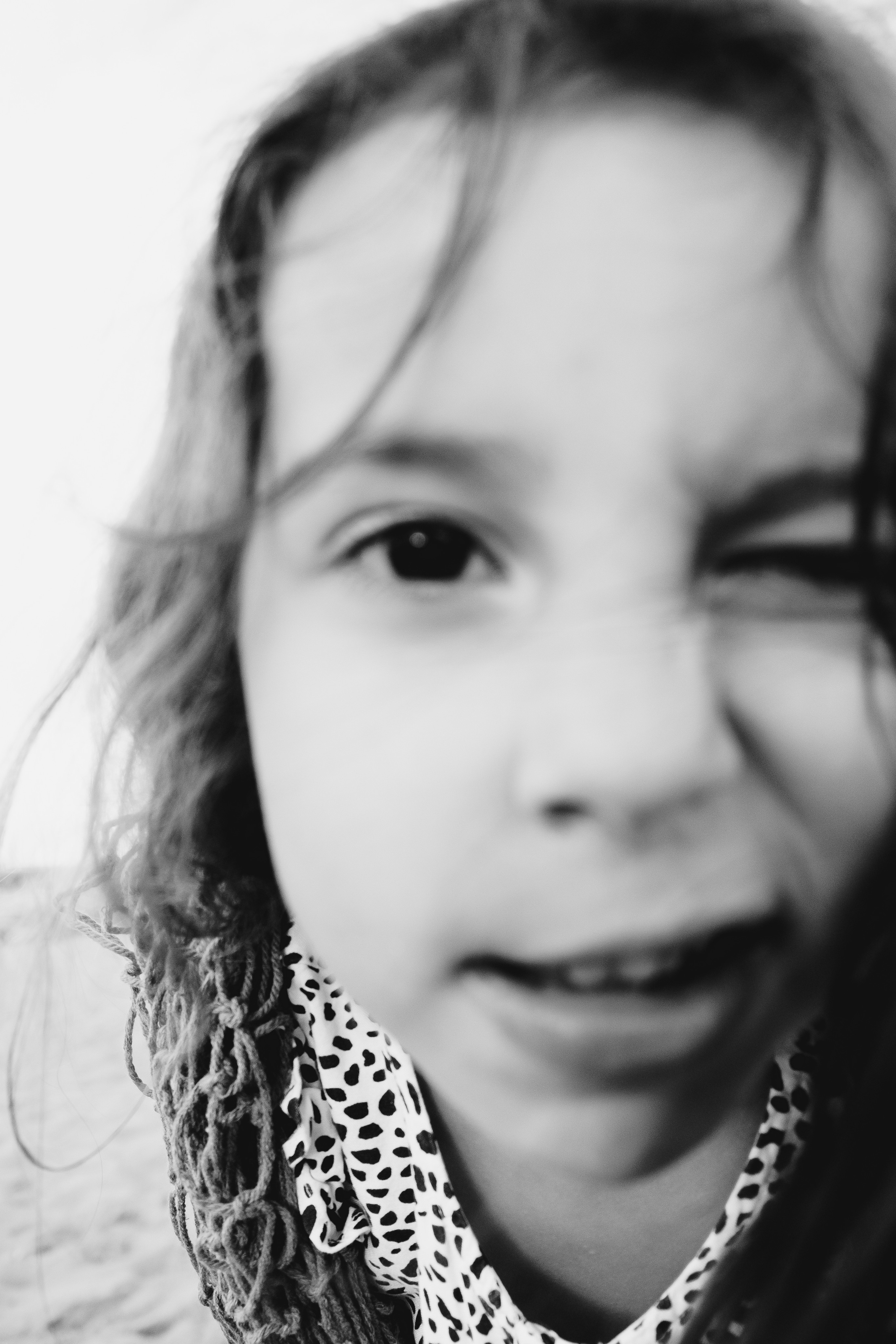 Fun family photo session on the beach