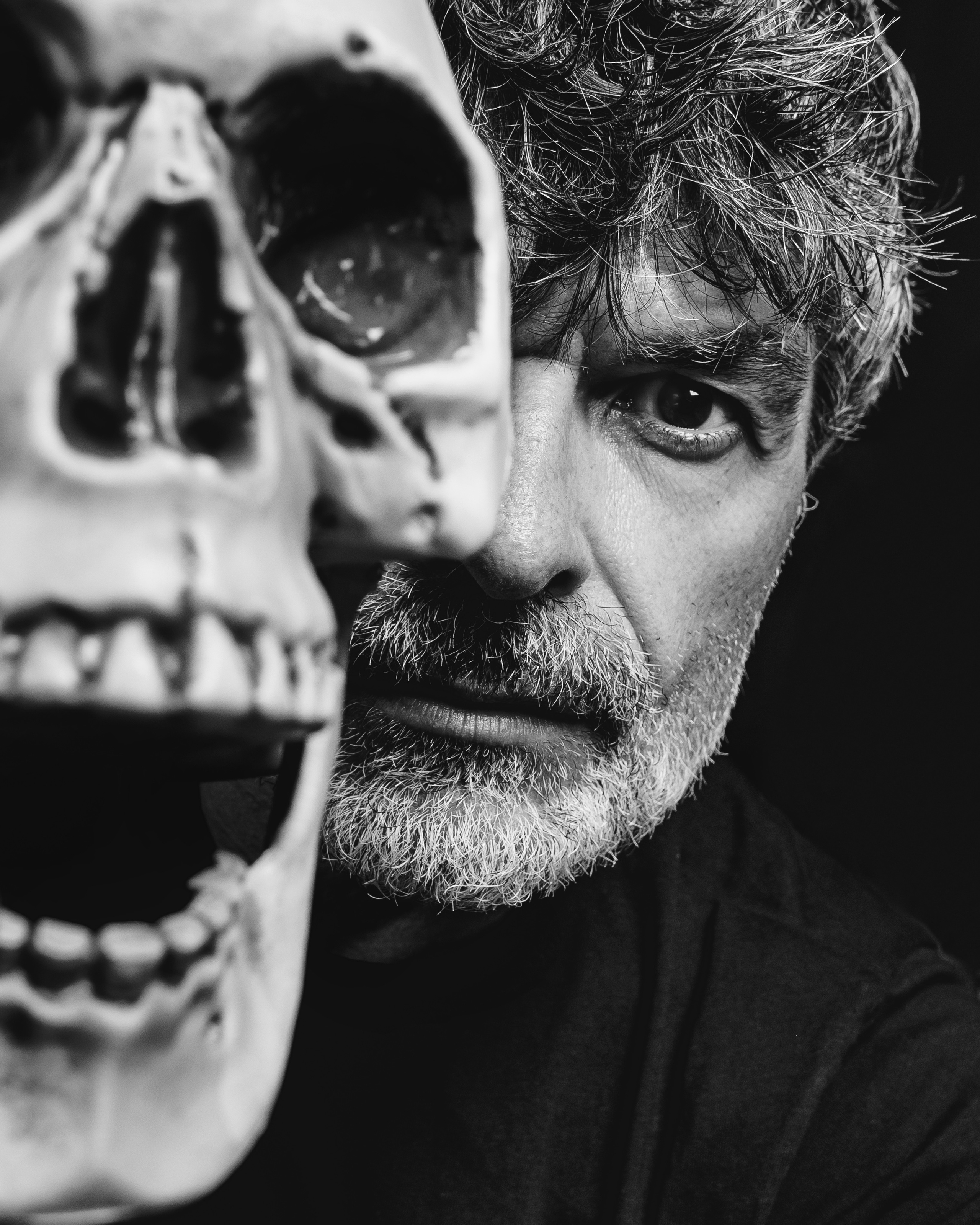 Nacho Guerreros. Studio photo session for a Spanish actor