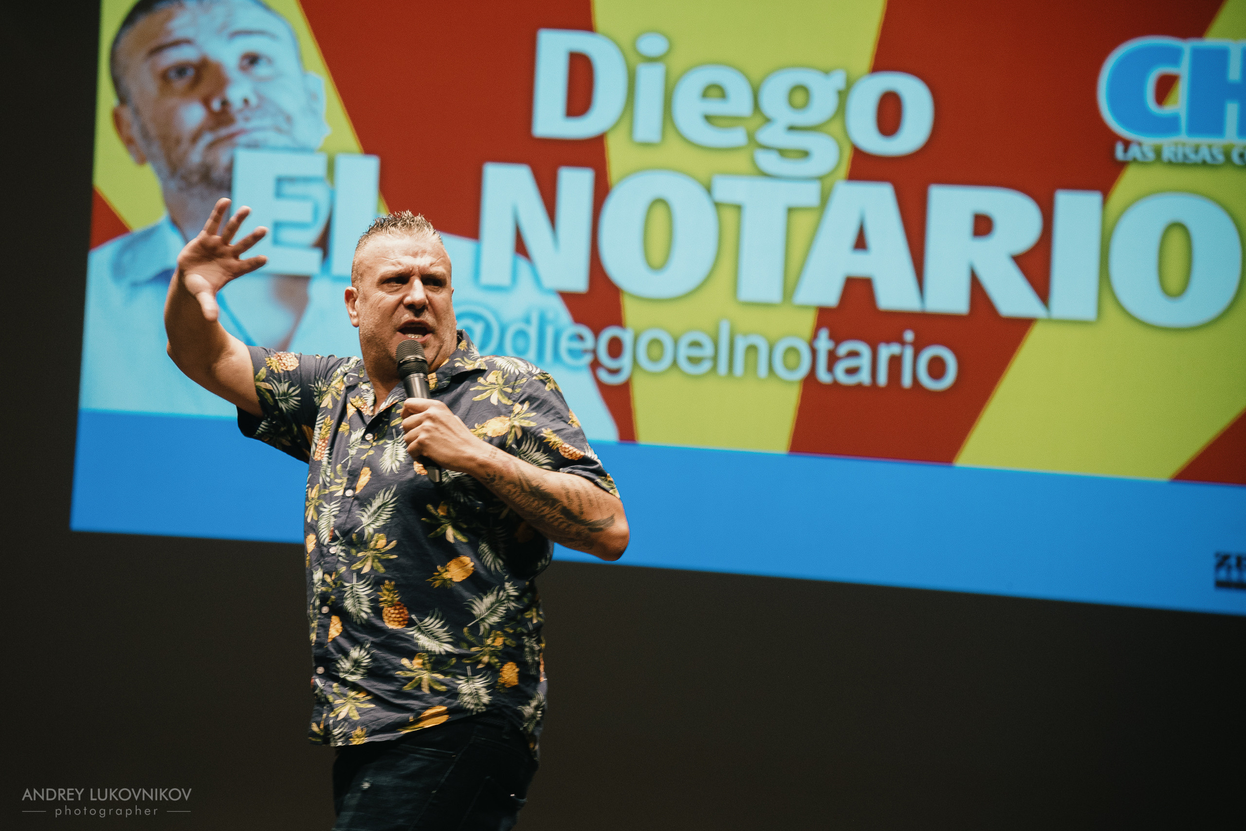 CHE. Фотоотчет с выступления испанских комиков