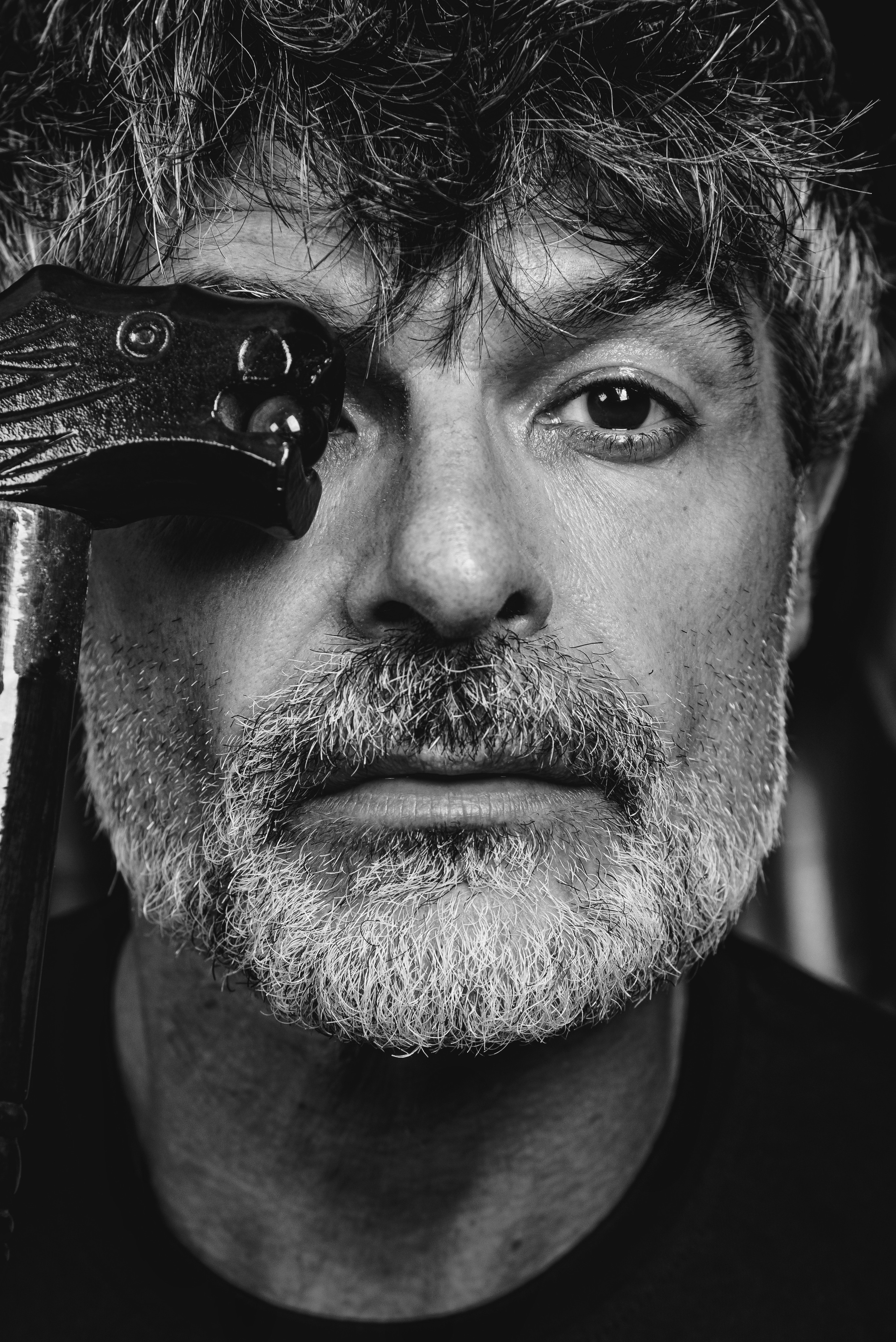 Nacho Guerreros. Studio photo session for a Spanish actor