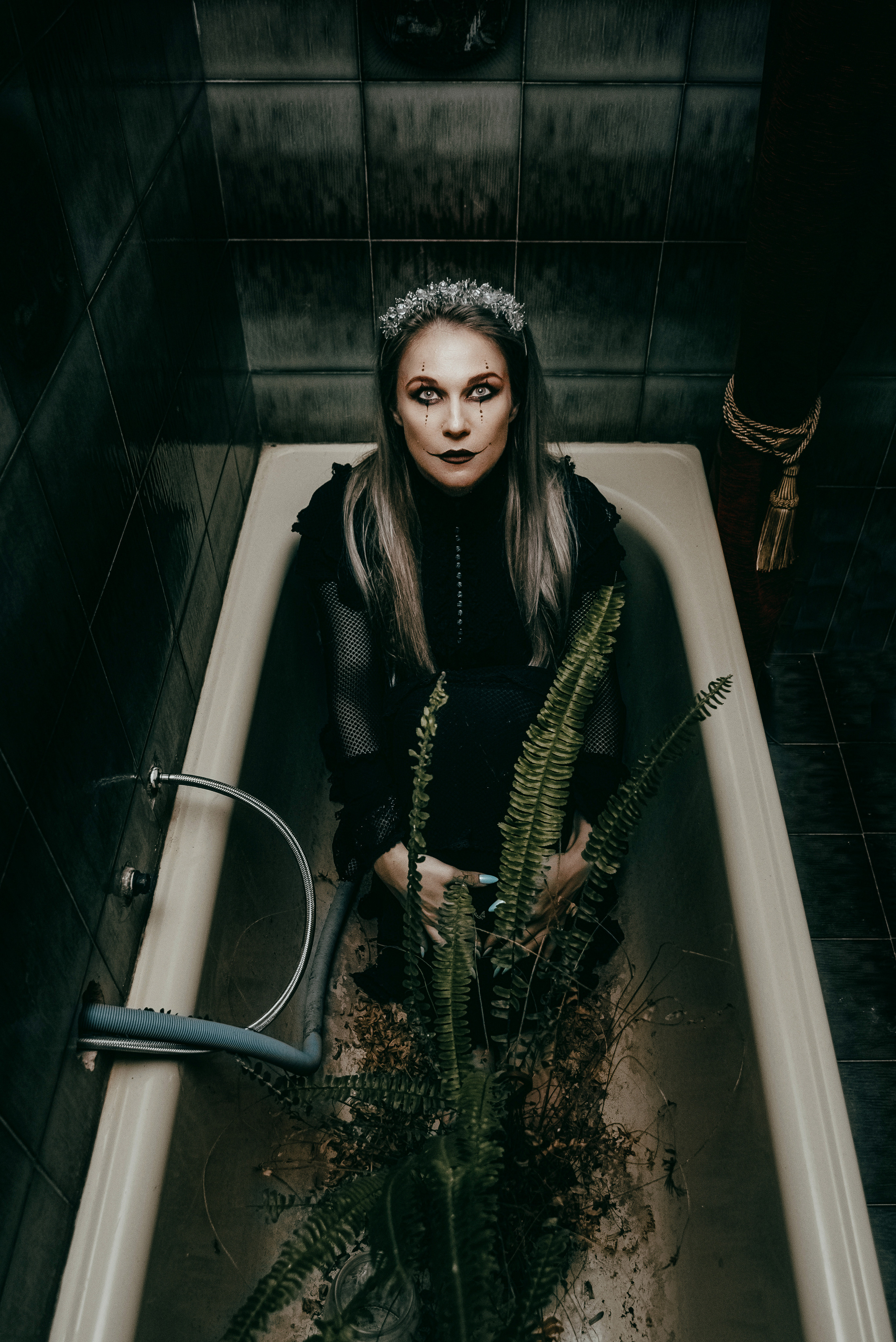 Тематическая студийная фотосессия в стиле Хэллоуин