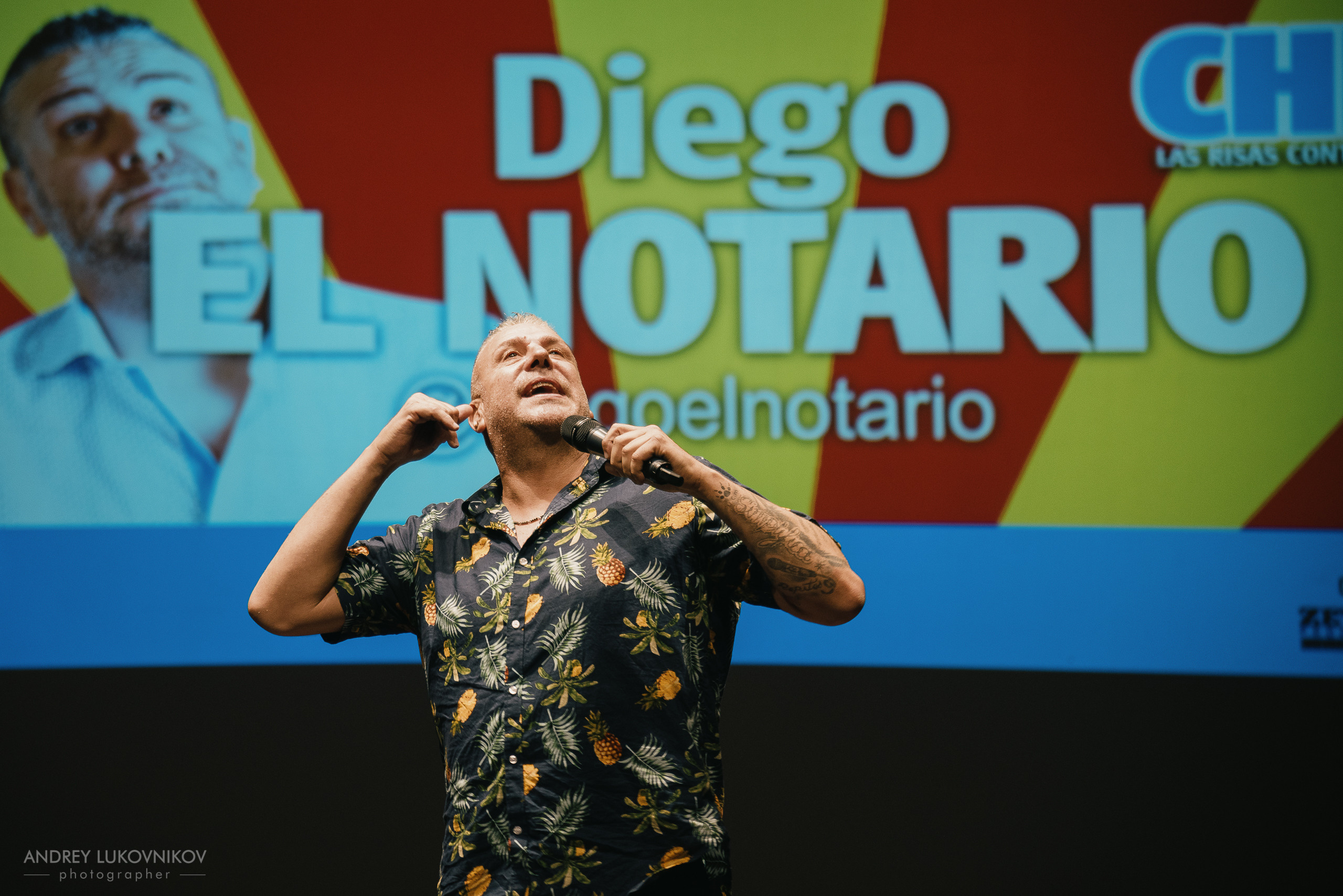 CHE. Фотоотчет с выступления испанских комиков