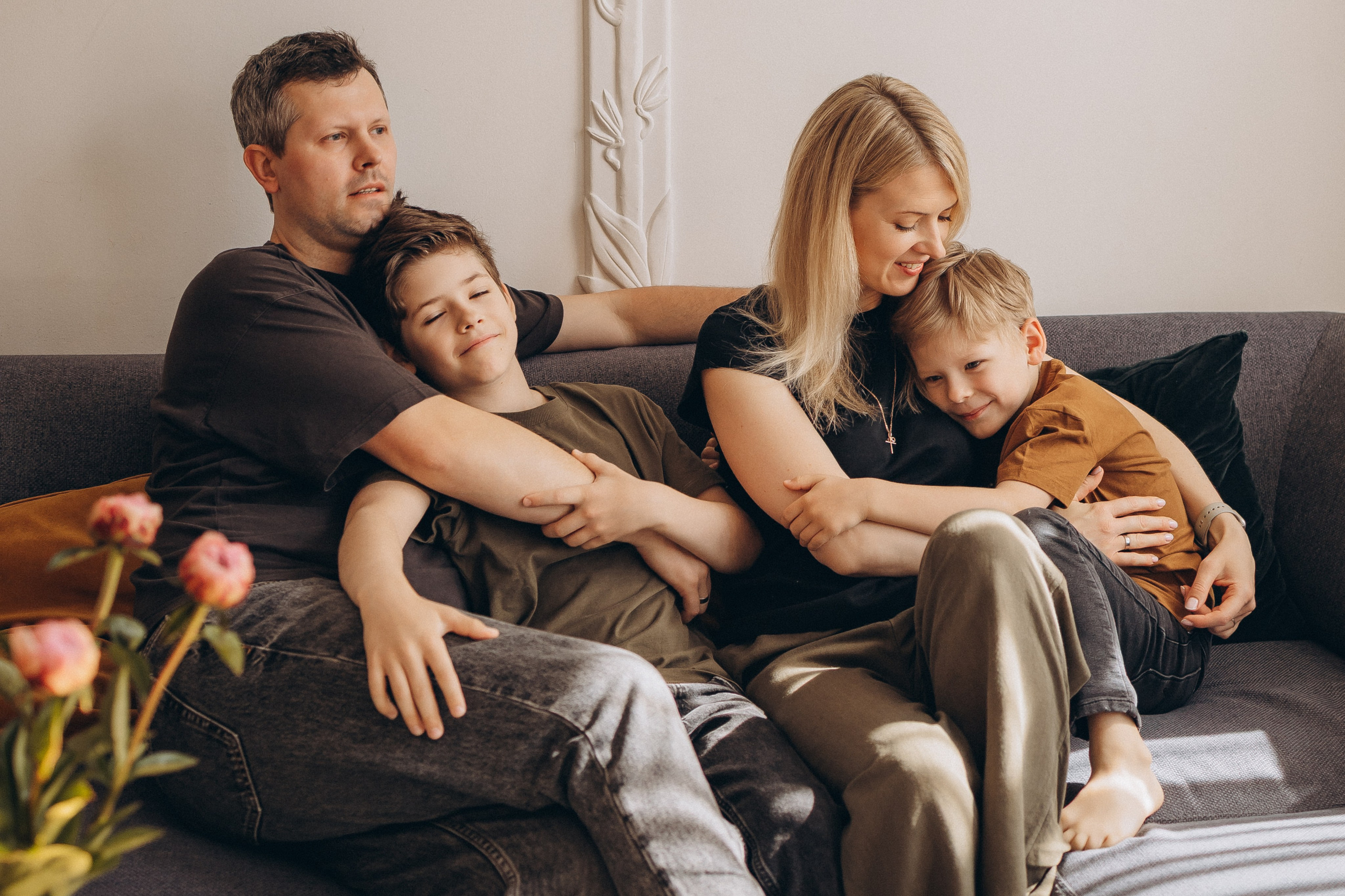 LAURAS ģimene. GALVENĀ