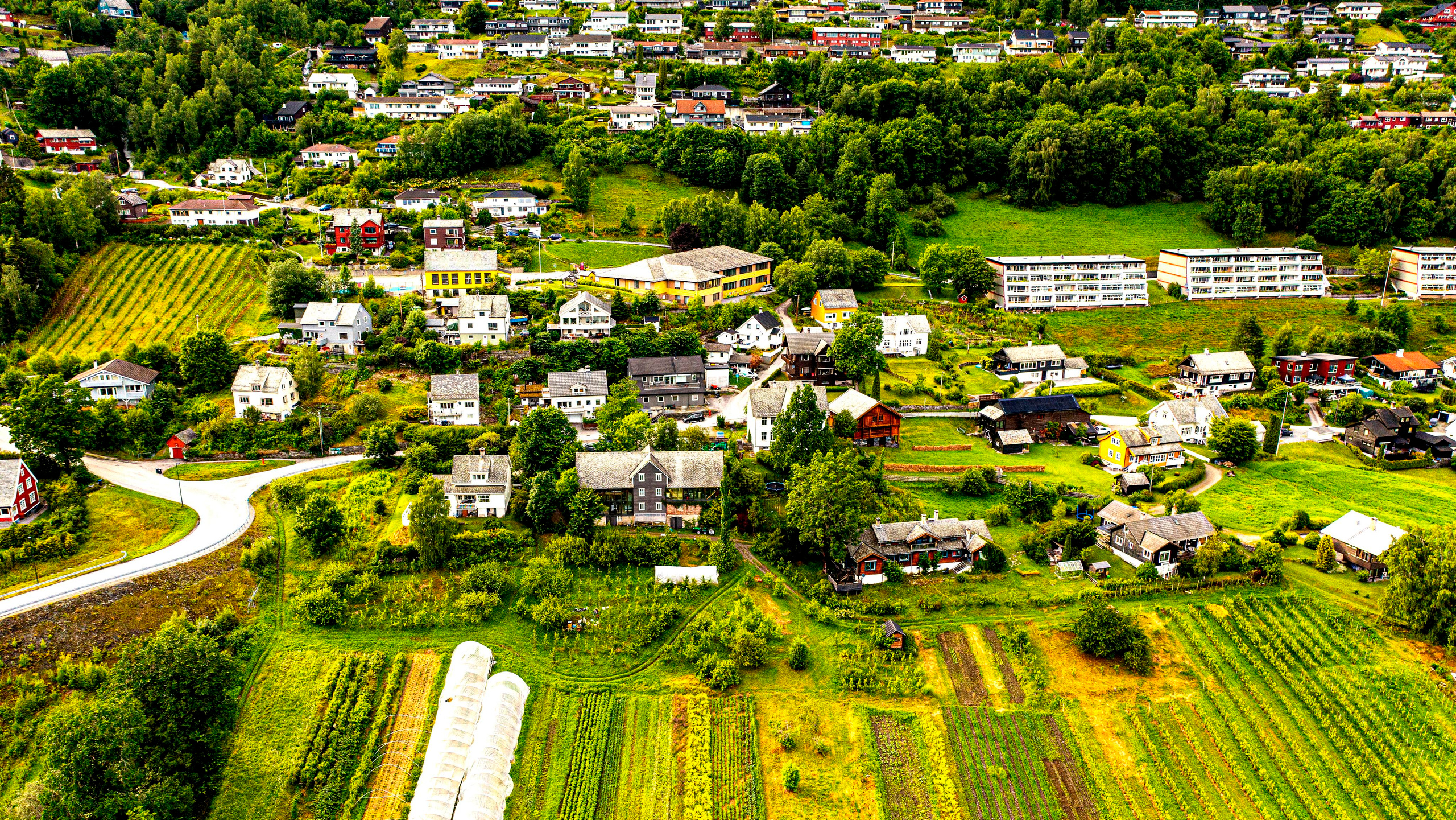150.Voss & Vangsvatnet.Norway.18.7.2022. Путешествия в формате 360......