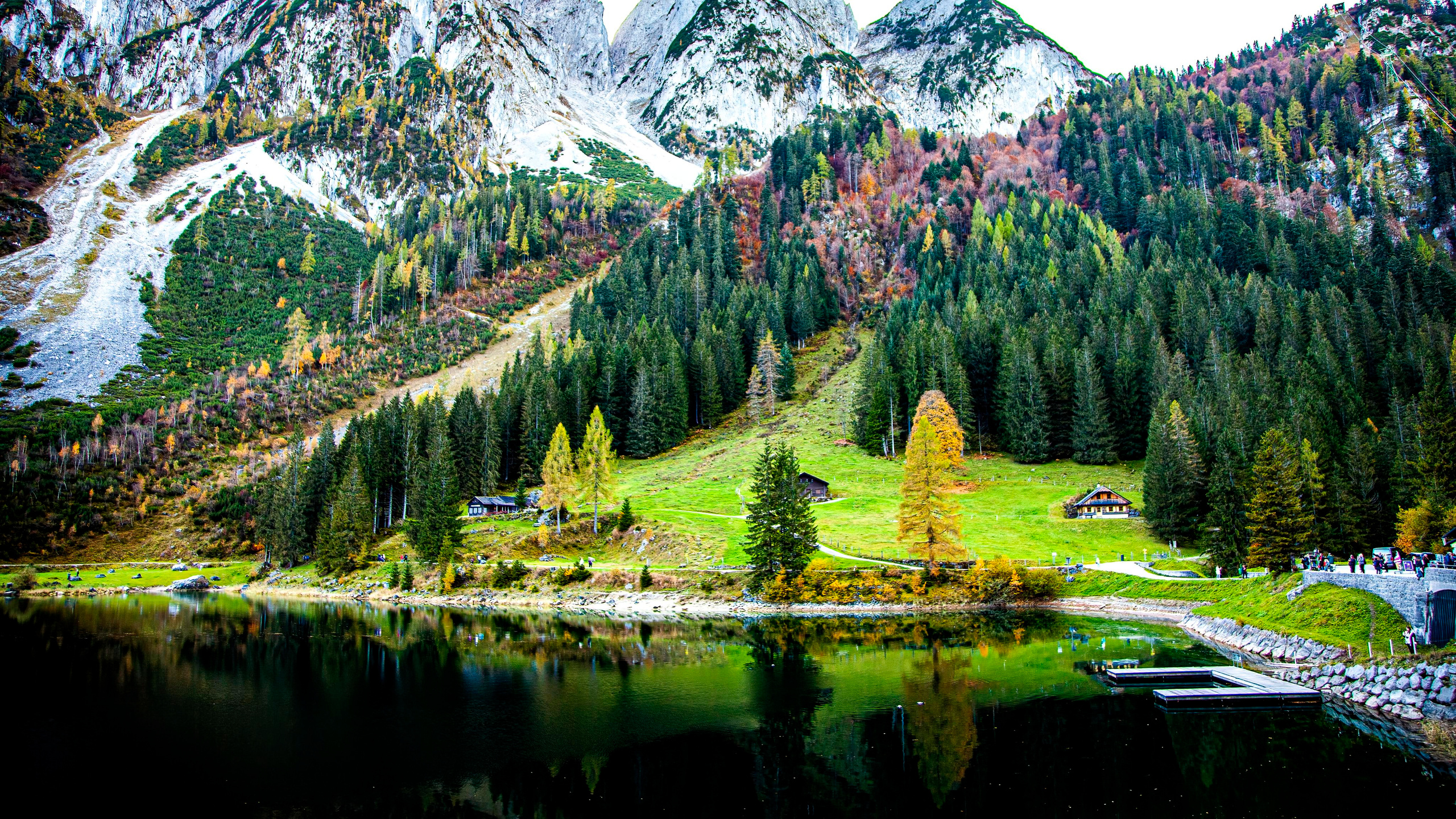 145.Gosauseen.Austria.16.10.2022. Путешествия в формате 360......