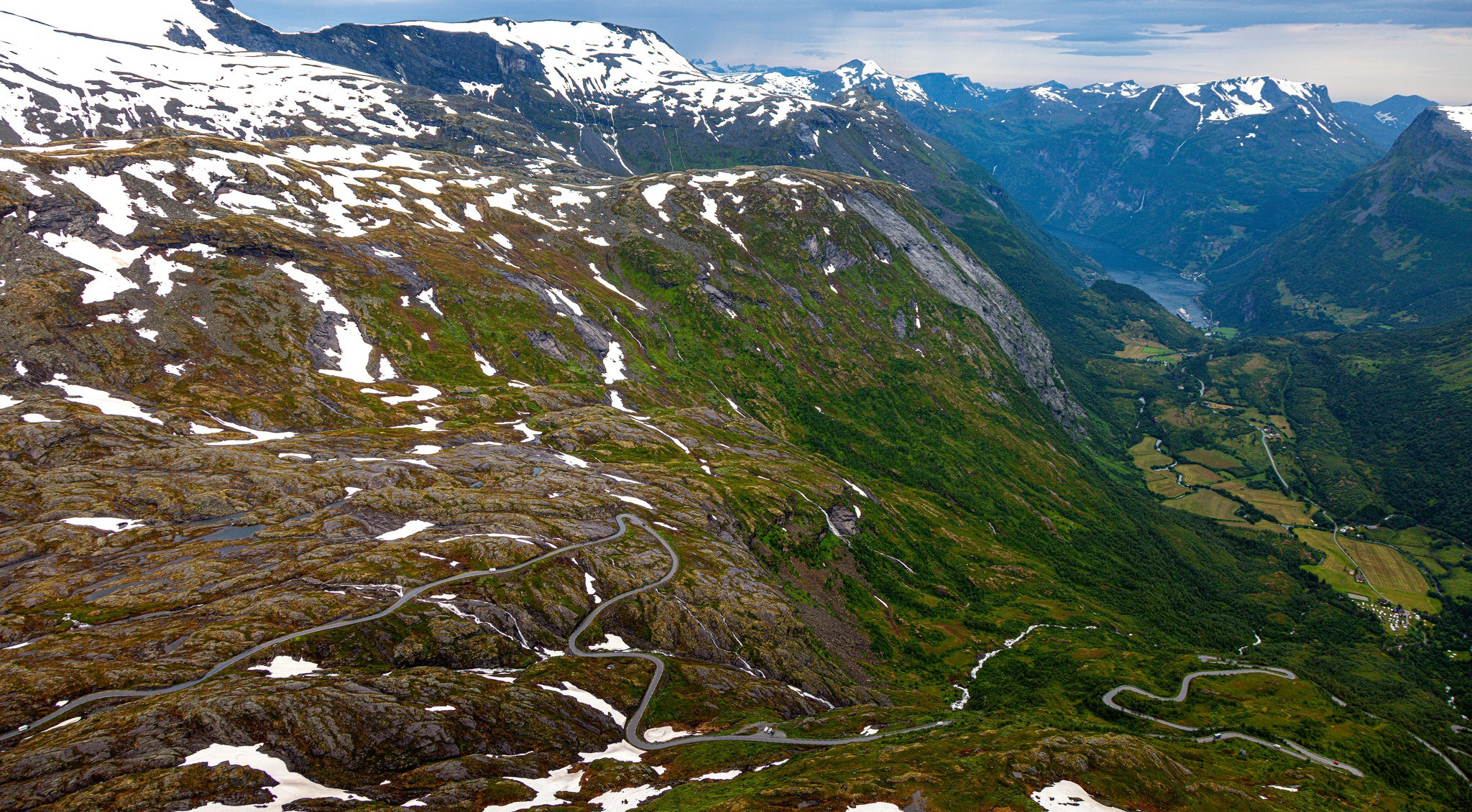 136.20.7.2022.Dalsnibba + (Djupvatnet/Geirangerfjord). Путешествия в формате 360......