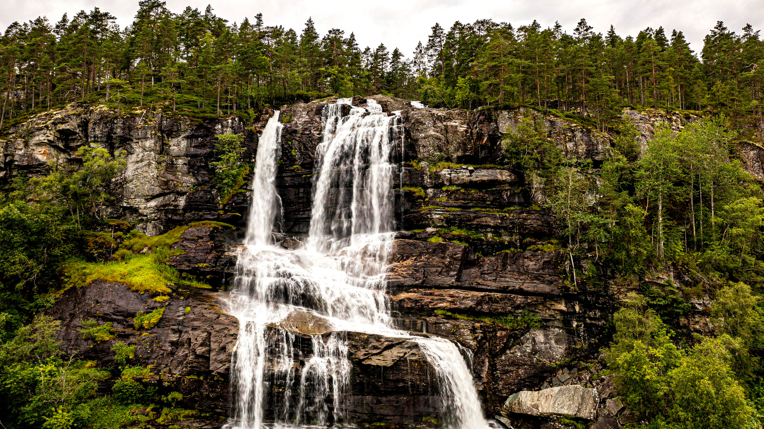 151.Tvindefossen.Norway.19.7.2022. Путешествия в формате 360......
