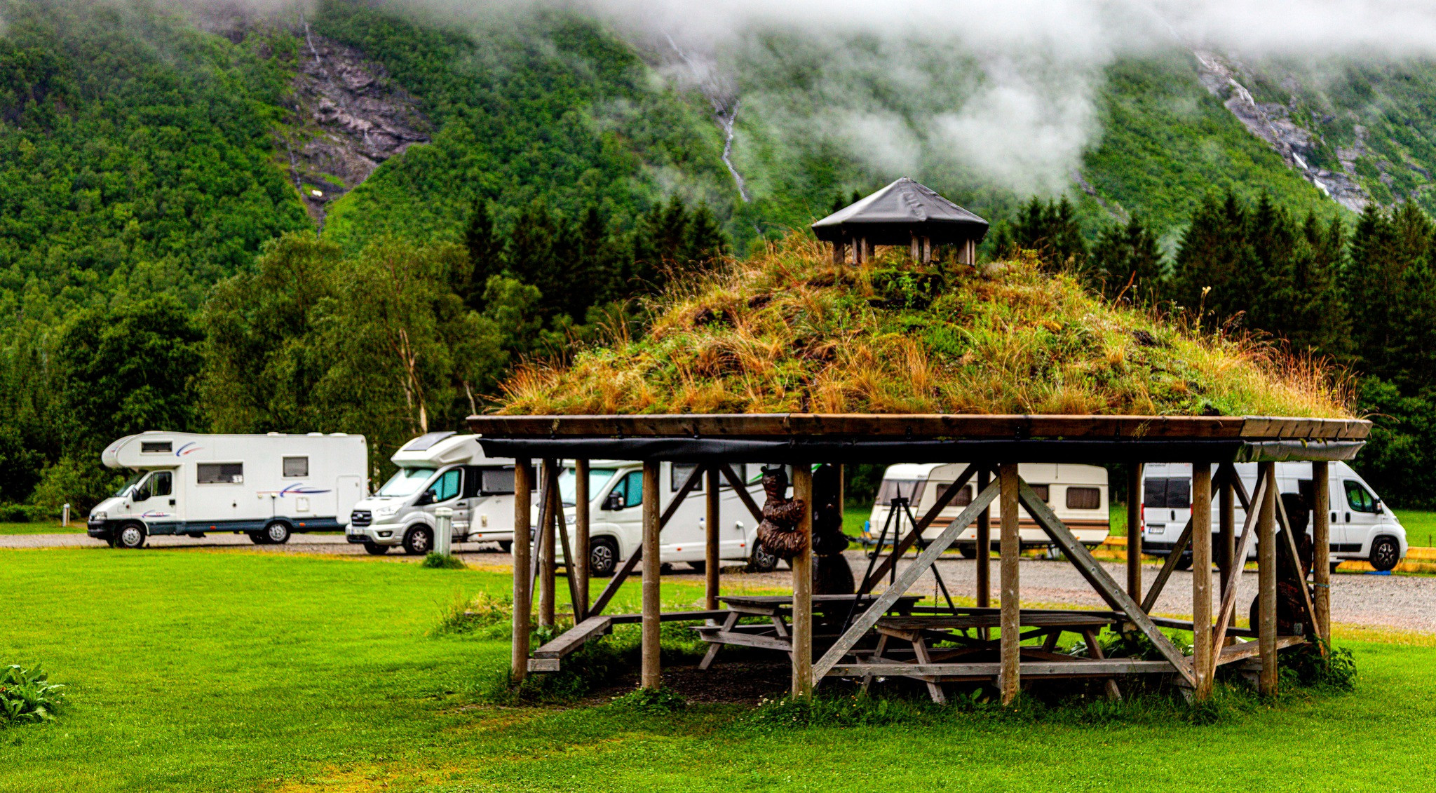140.20.7.2022.Trollstigen Camping and Gjestegård. Путешествия в формате 360......