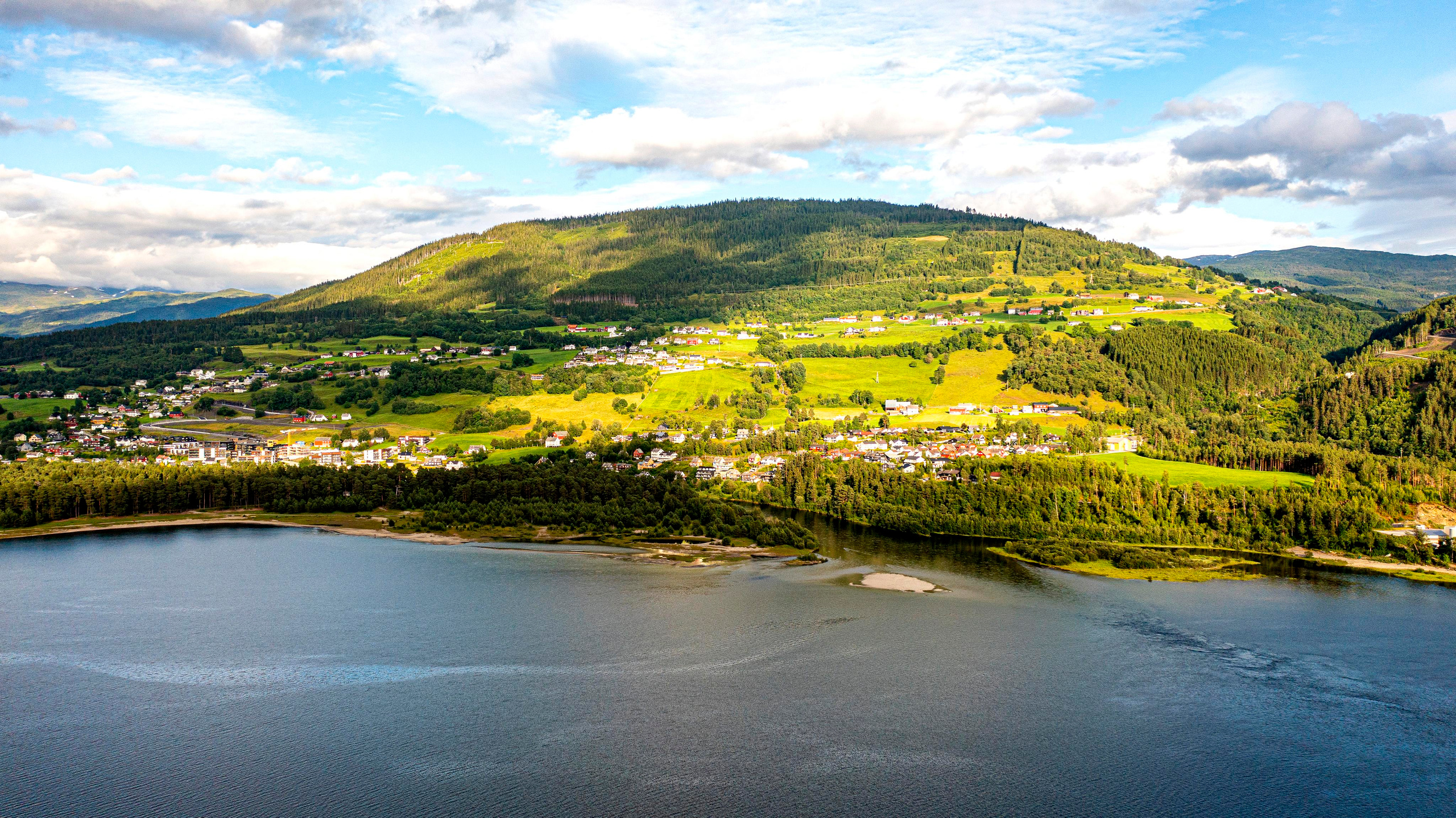 150.Voss & Vangsvatnet.Norway.18.7.2022. Путешествия в формате 360......