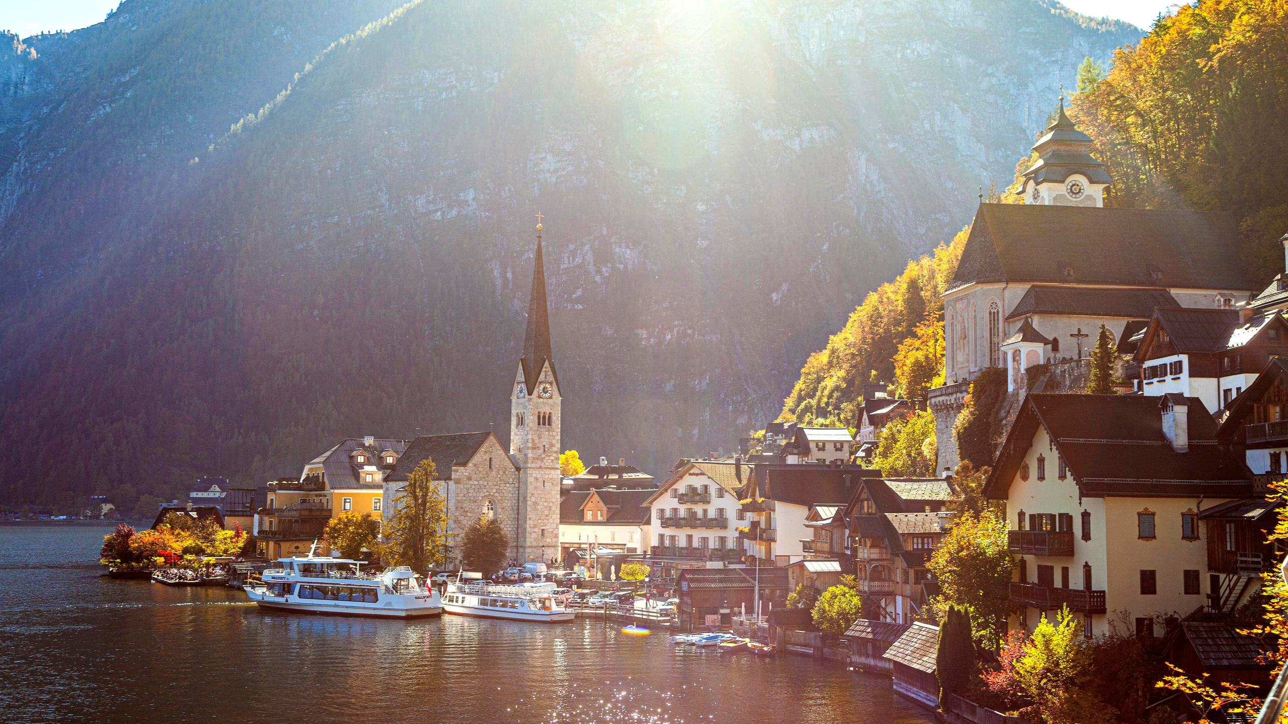 146.Hallstatt.Austria.16.10.2022. Путешествия в формате 360......
