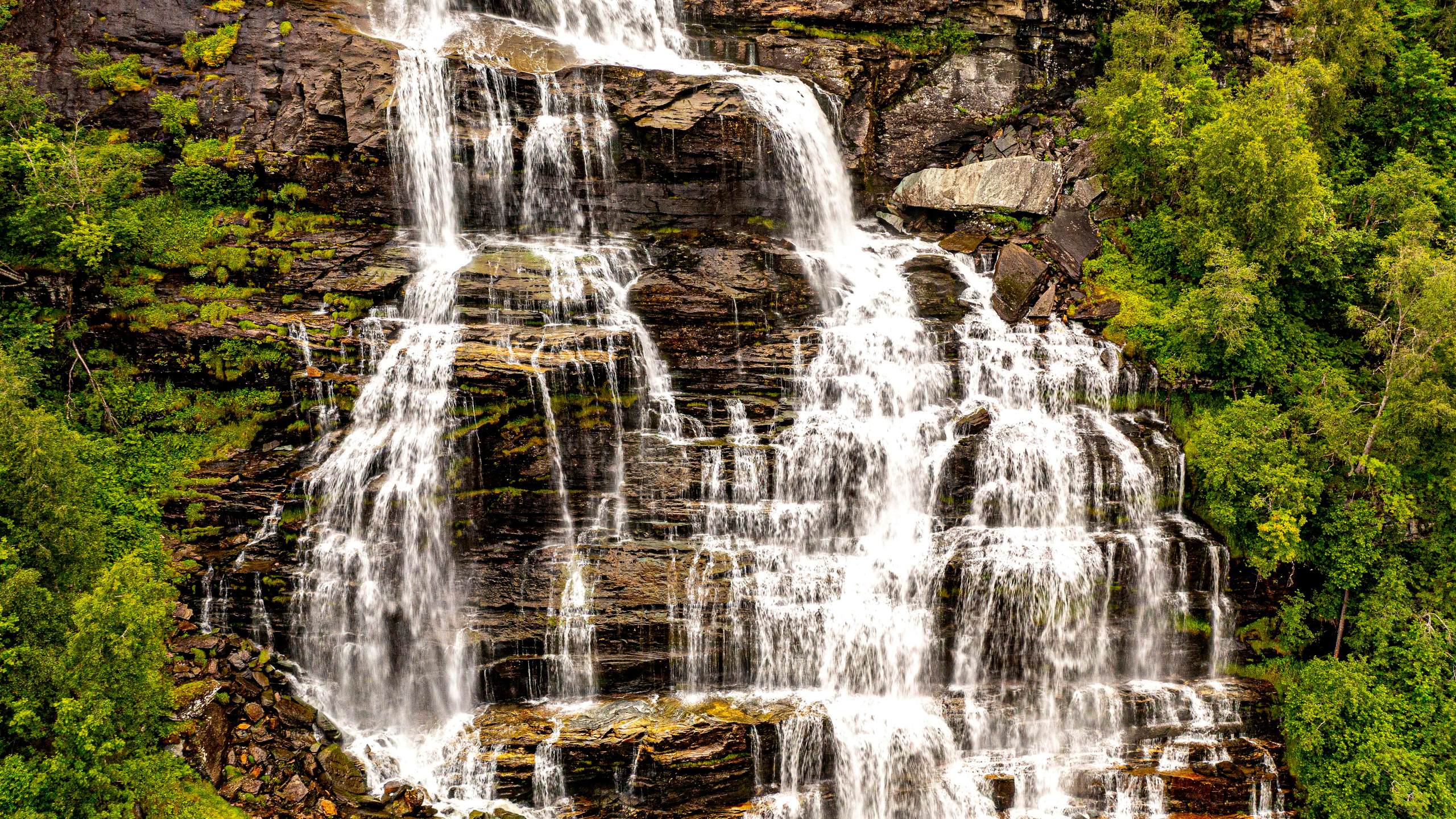 151.Tvindefossen.Norway.19.7.2022. Путешествия в формате 360......