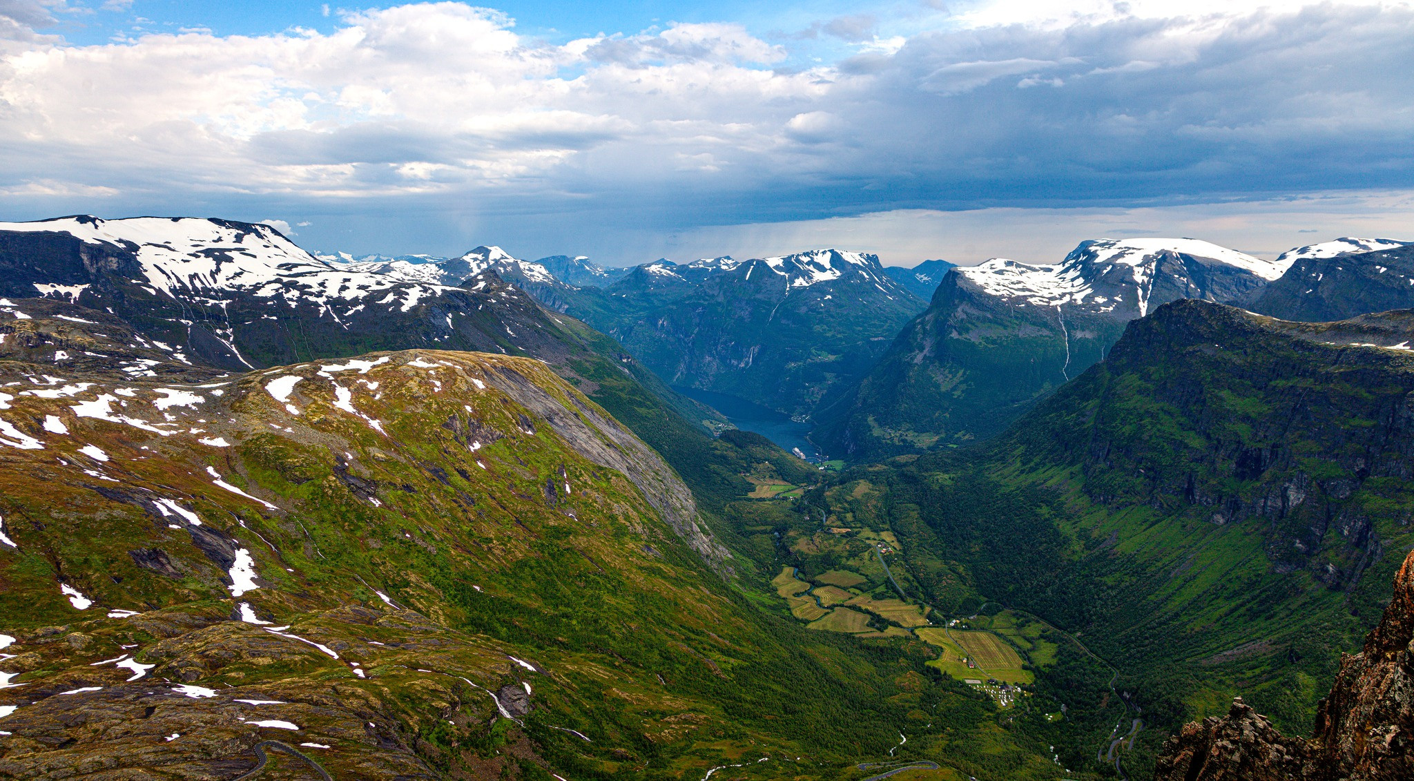136.20.7.2022.Dalsnibba + (Djupvatnet/Geirangerfjord). Путешествия в формате 360......