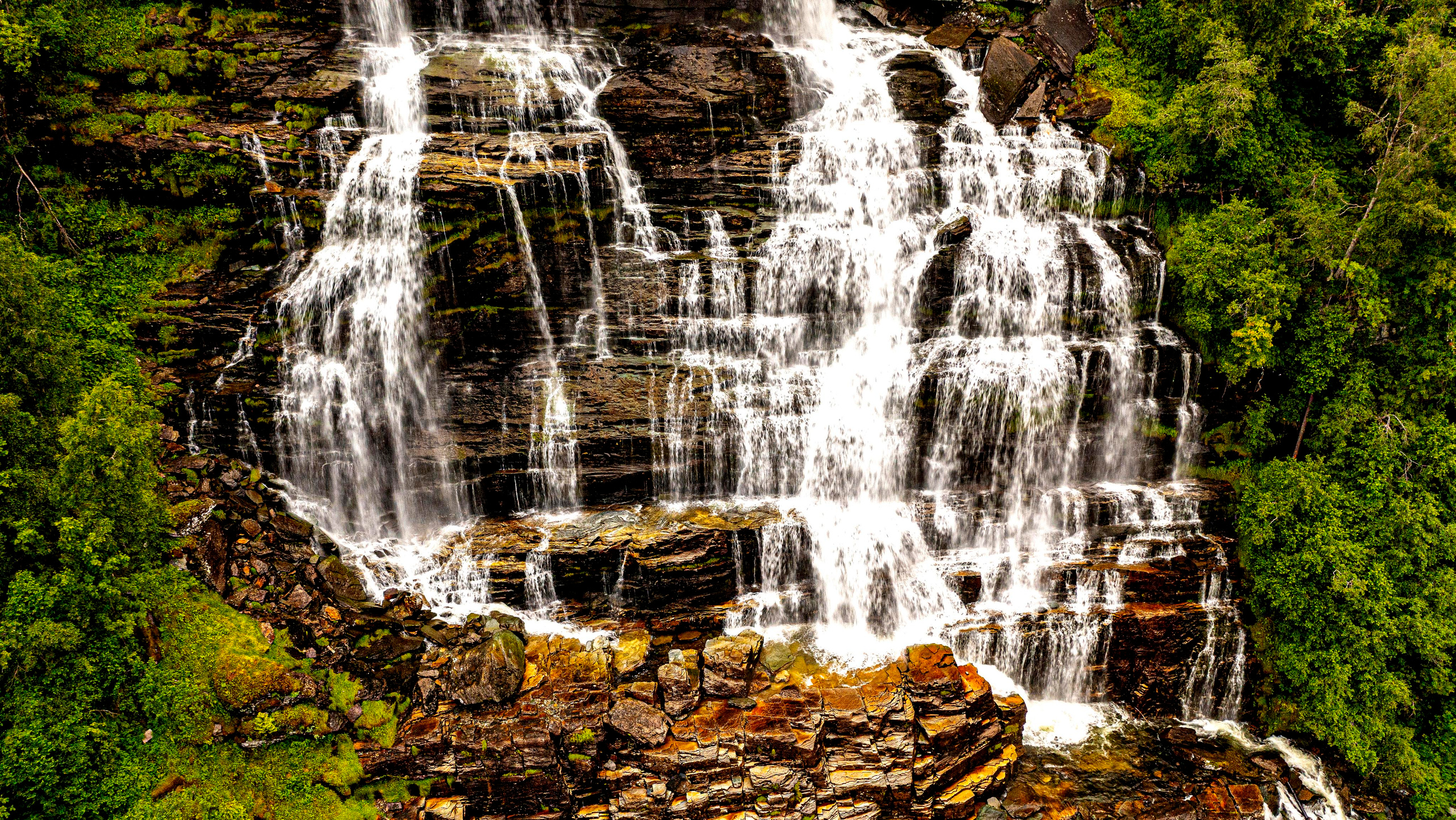 151.Tvindefossen.Norway.19.7.2022. Путешествия в формате 360......